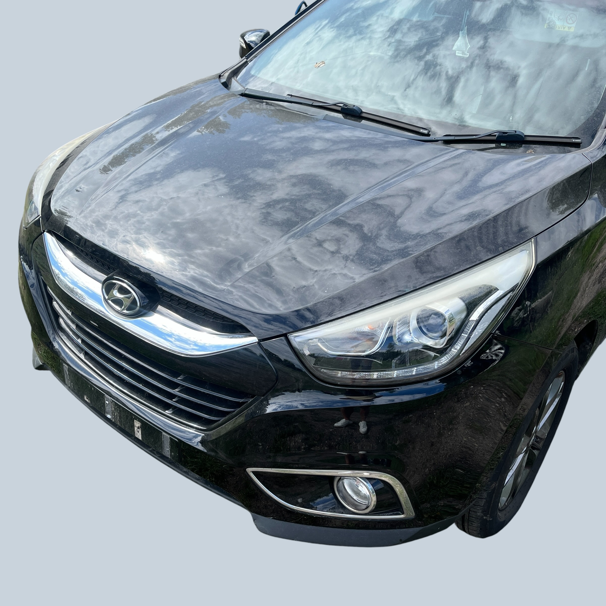 Kompletny przód 1.6 GDI Kolor PAE Maska Zderzak Pas Błotniki Hyundai ix35 Lift