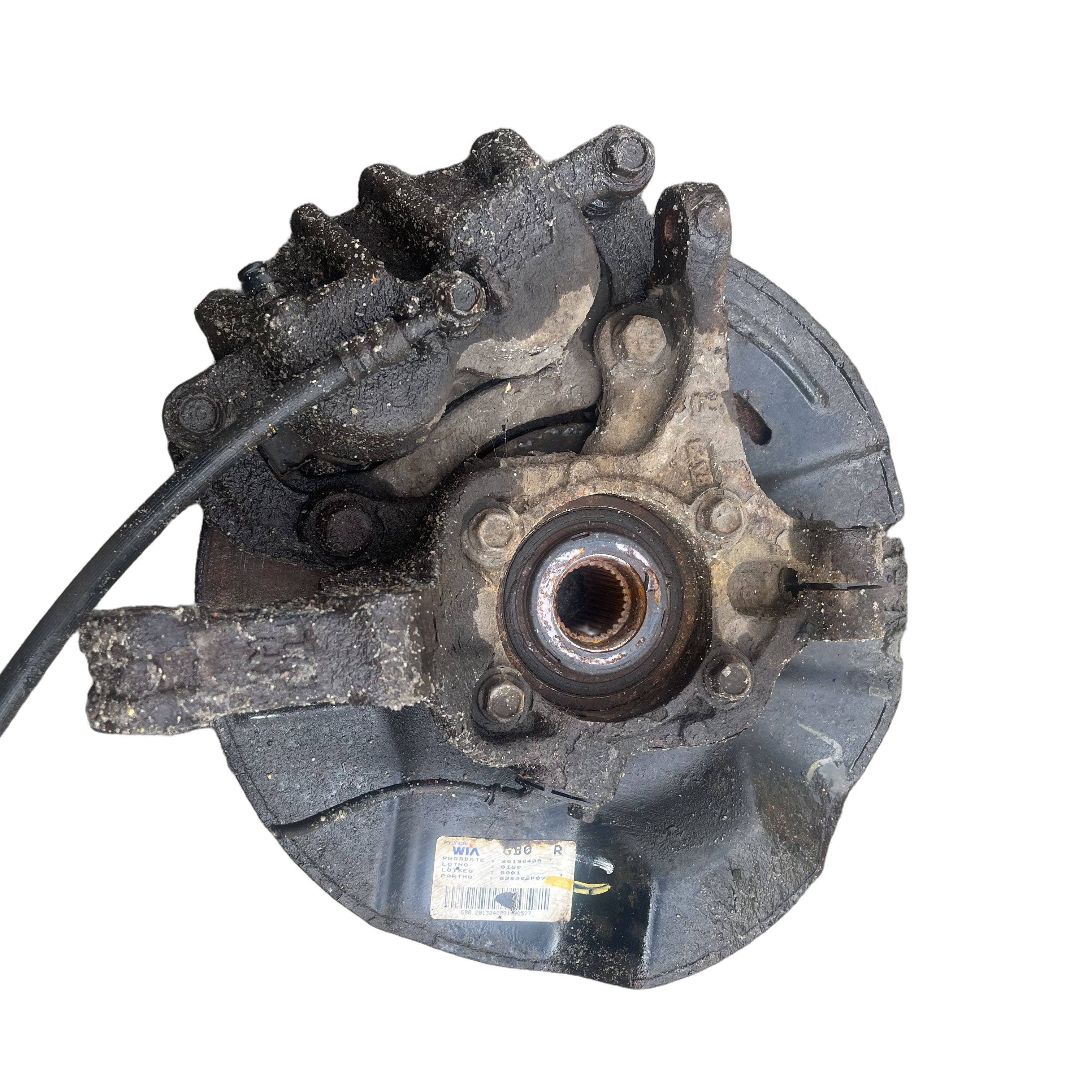 Zwrotnica piasta przednia prawa 62520-2P070 Kia Sorento II XM - obrazek 2