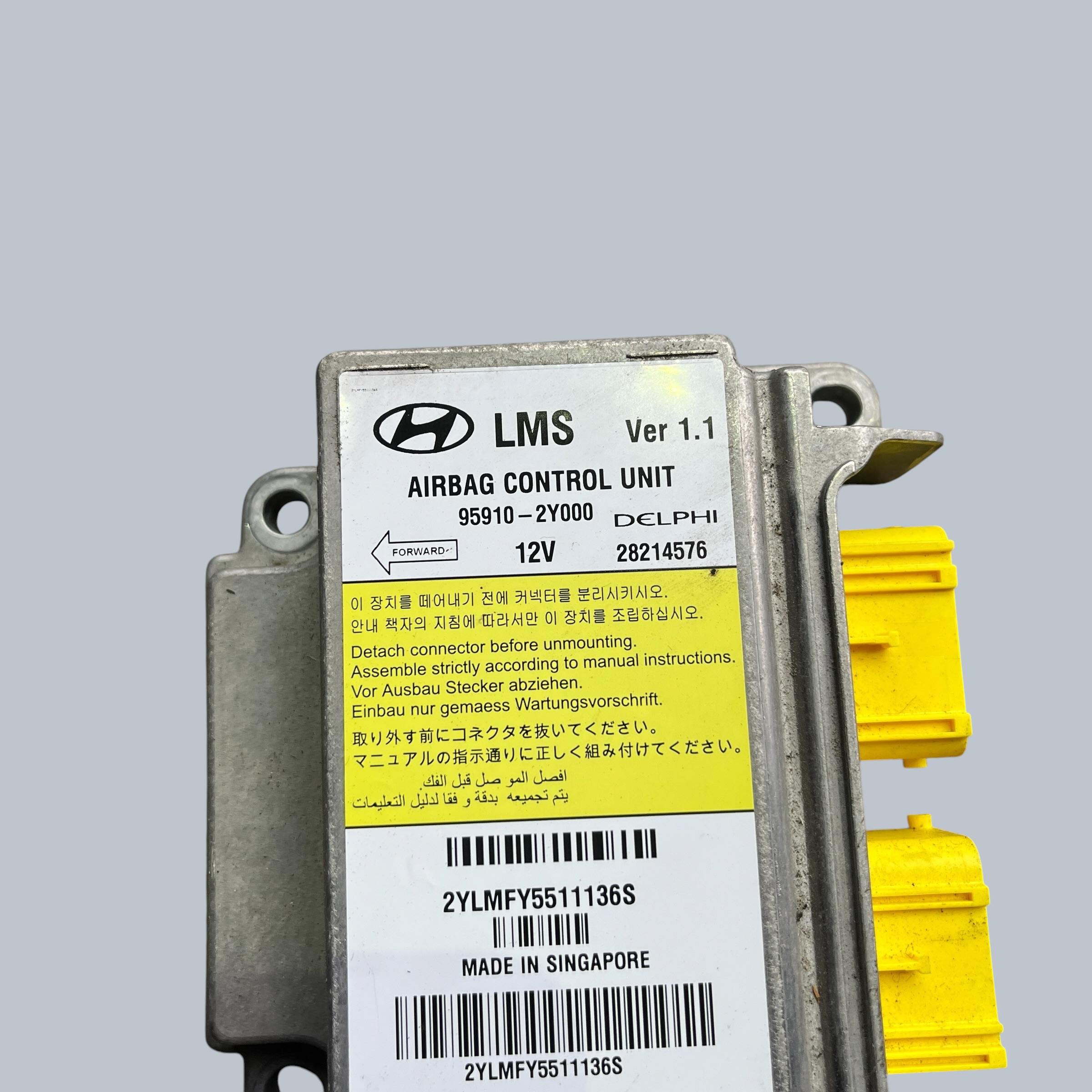 Sterownik SRS Airbag 95910-2Y000 Hyundai ix35 - obrazek 2