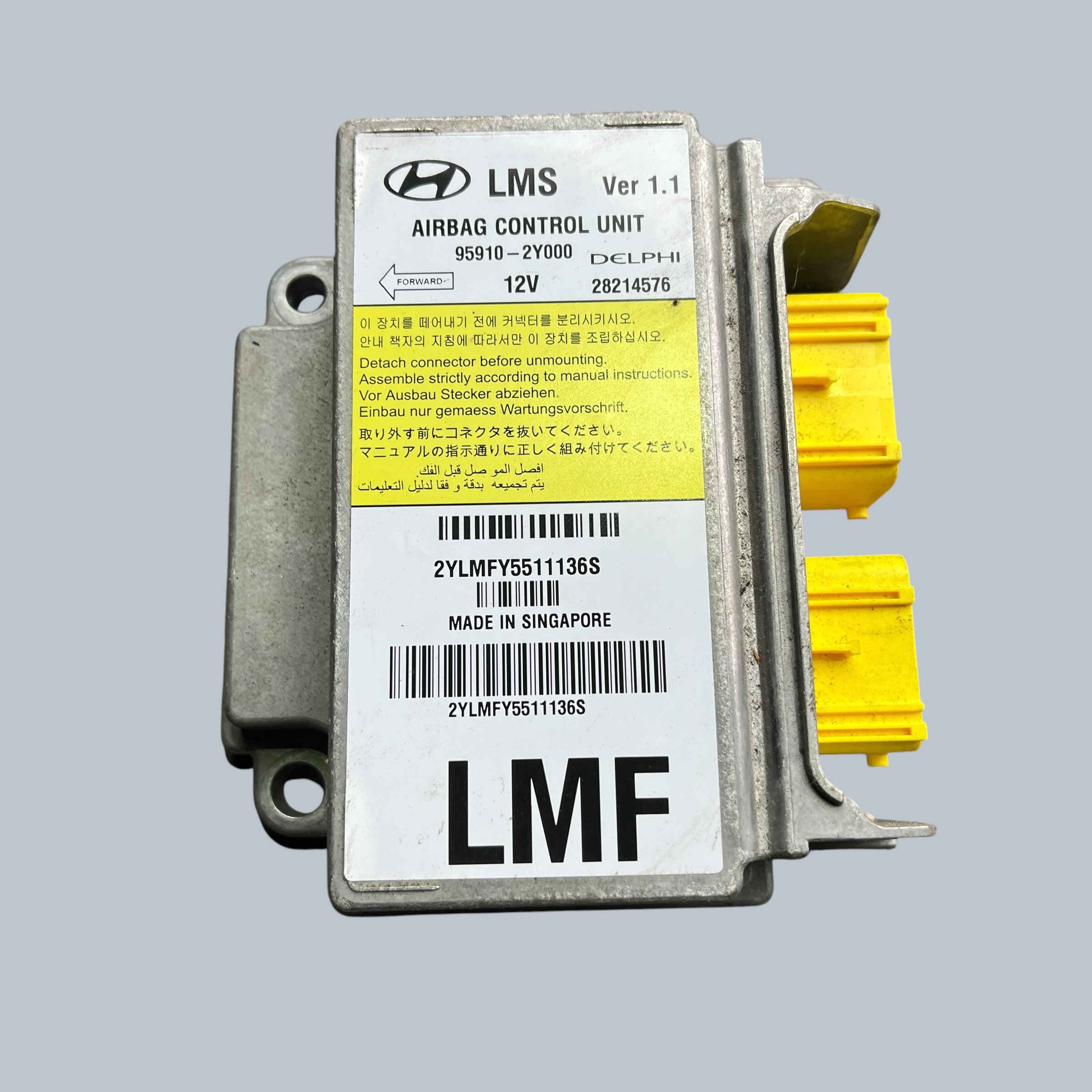 Sterownik SRS Airbag 95910-2Y000 Hyundai ix35 - obrazek 3