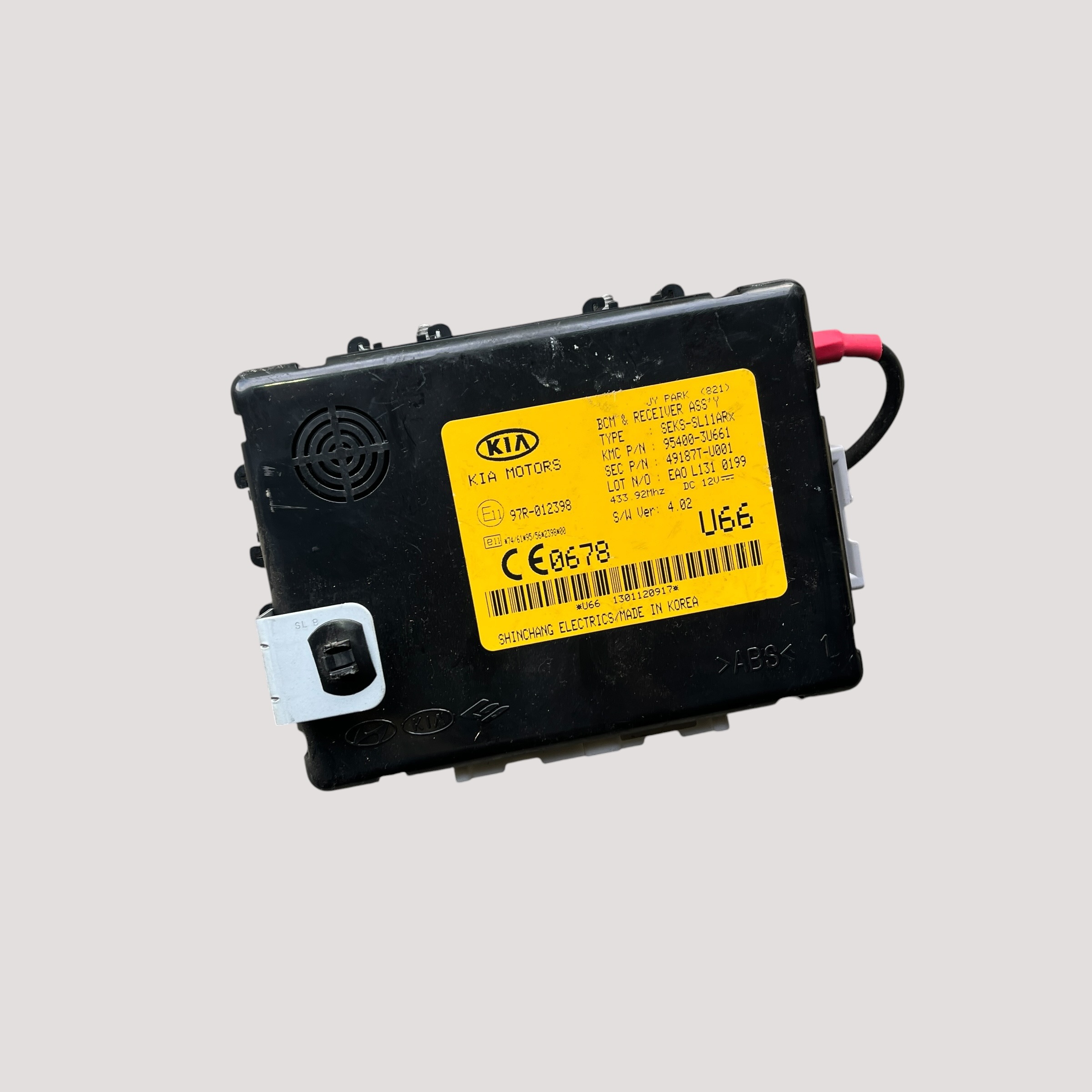 Zestaw startowy ECU 39101-2F568 Kia Sportage III 2.0 CRDi 4x4 - obrazek 4