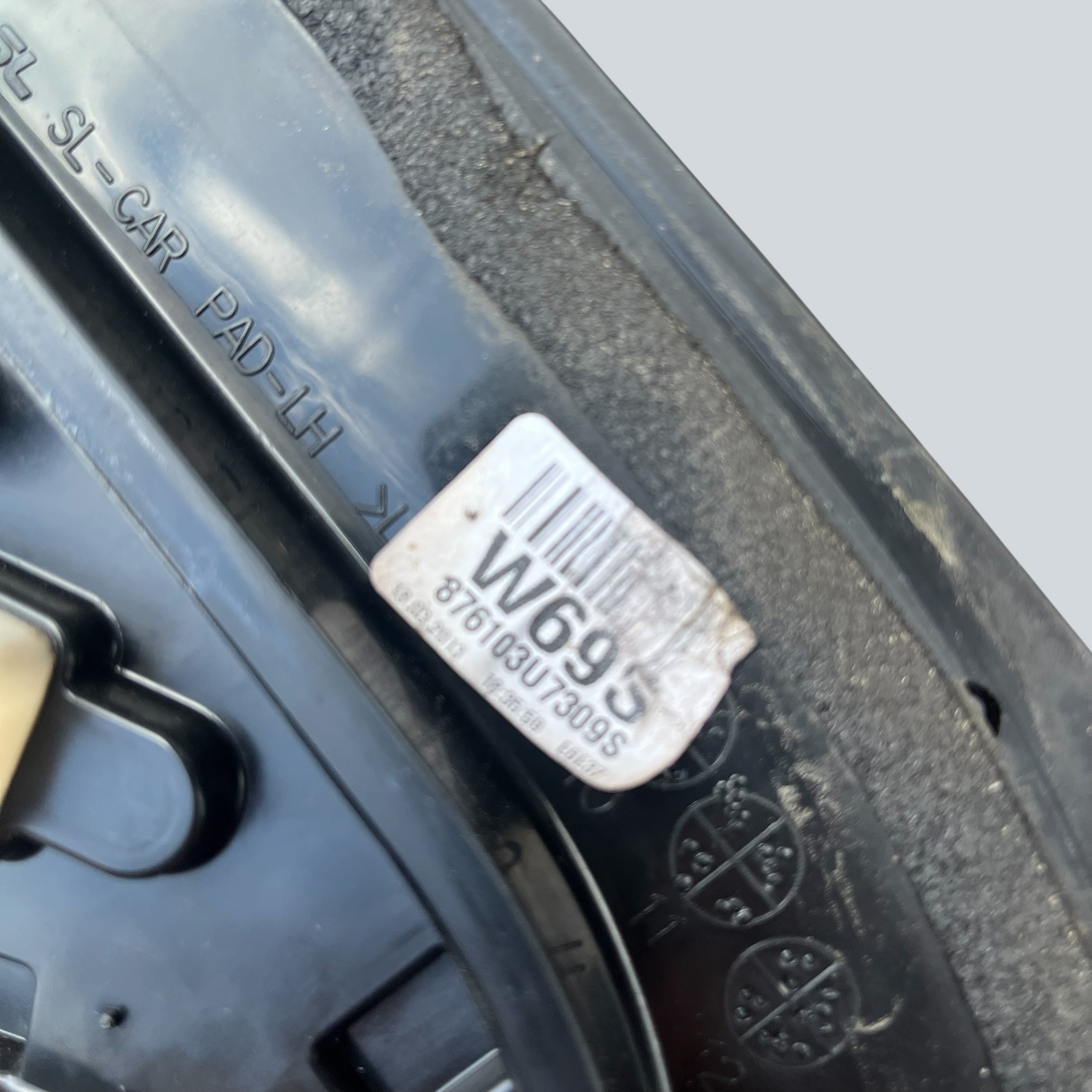 Lusterko zewnętrzne lewe składane 9 PIN Kia Sportage 3 UK - obrazek 5