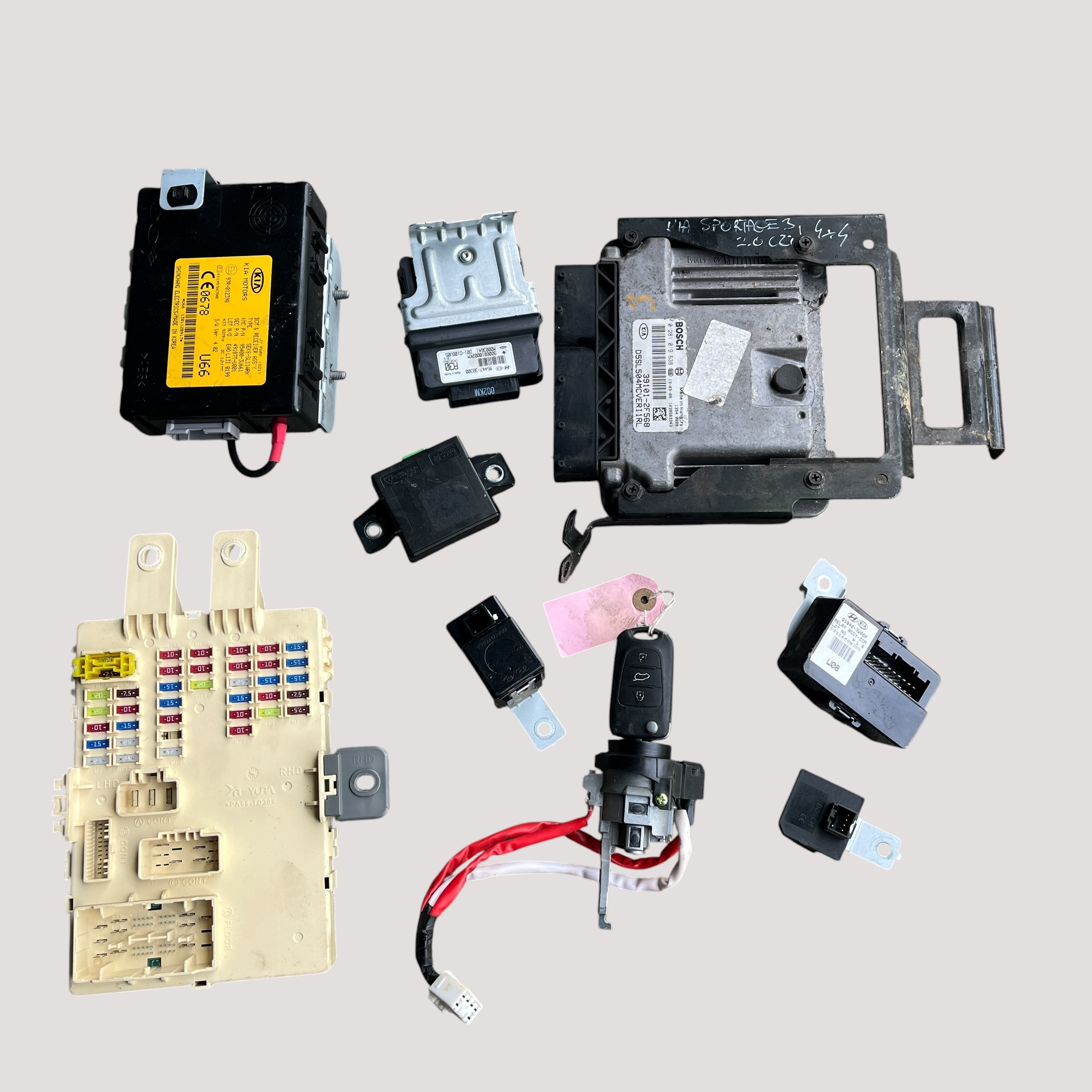 Zestaw startowy ECU 39101-2F568 Kia Sportage III 2.0 CRDi 4x4 - obrazek 7