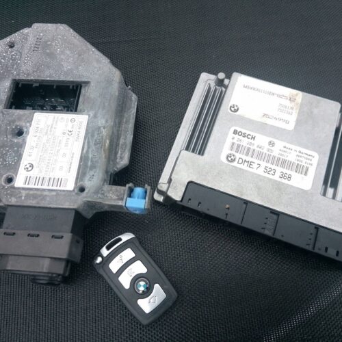 BMW 7 E65 E66 2002 Komputer / Sterownik ECU i komplet kluczy