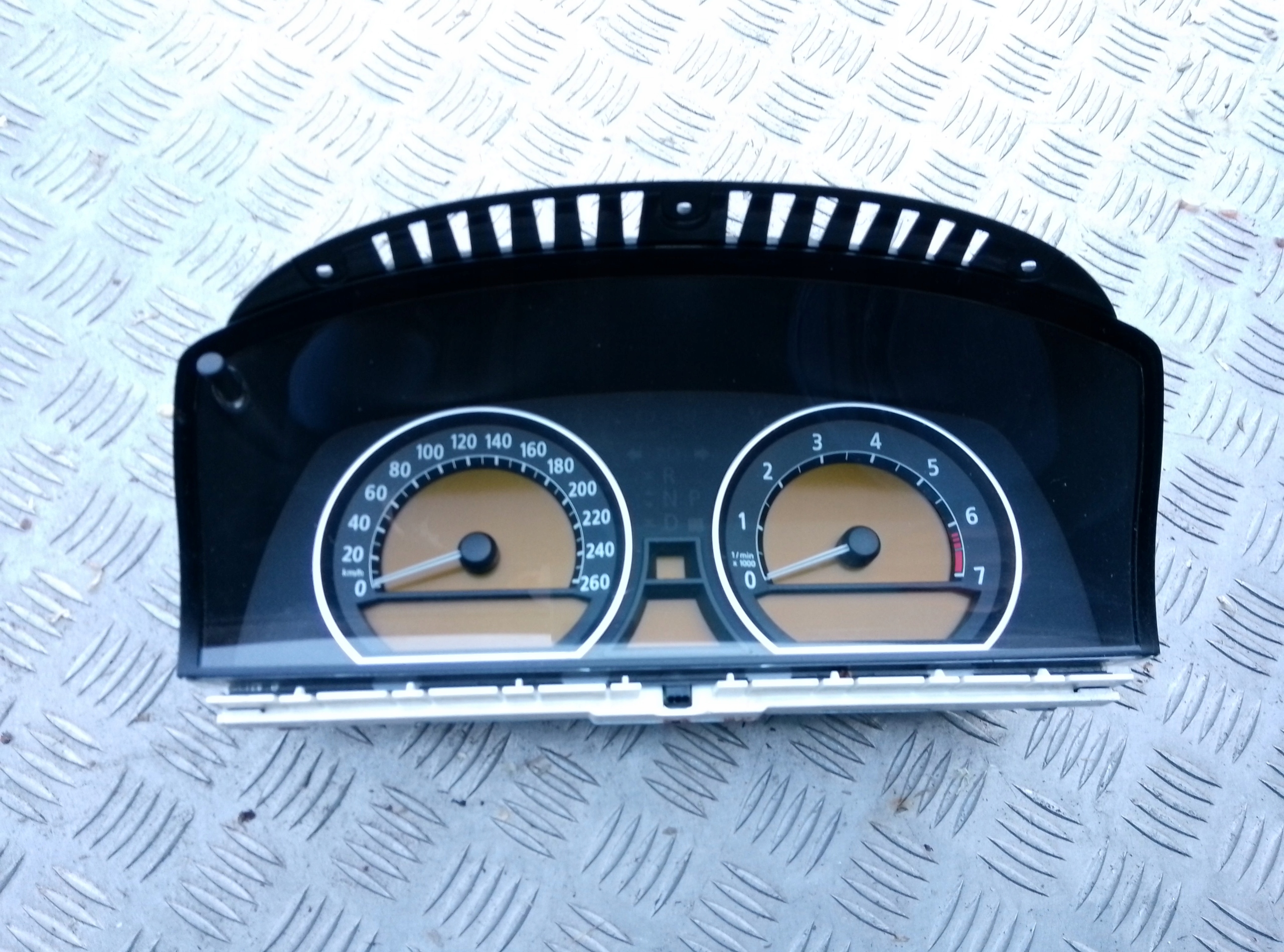 BMW 7 E65 / E66 LICZNIK ZEGARY EUROPA 4.4 V8 BENZYNA