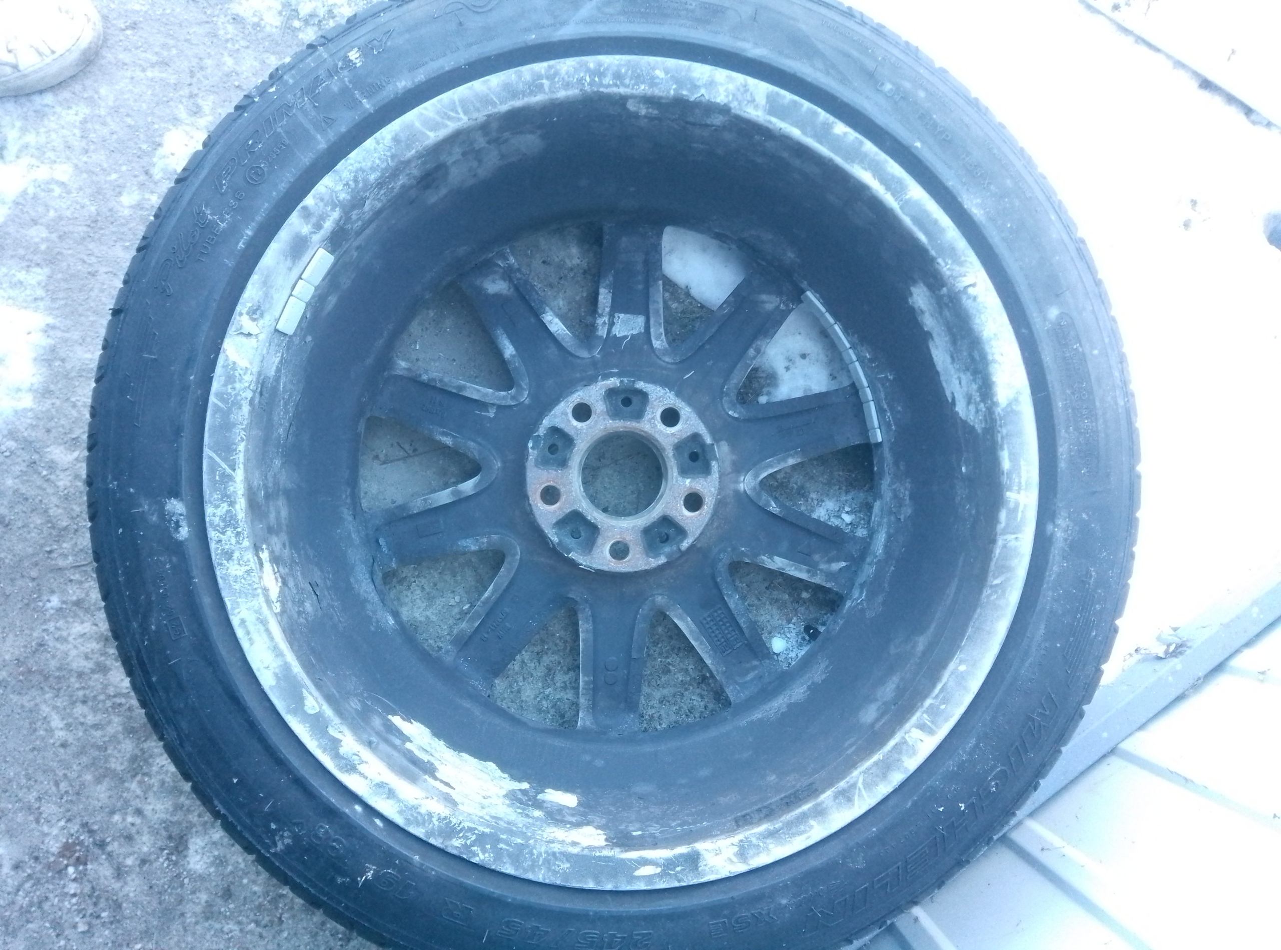 Koło felga LEWE BMW E65 E66 E60 9JX19 ET:24 star spoke 95 - obrazek 7