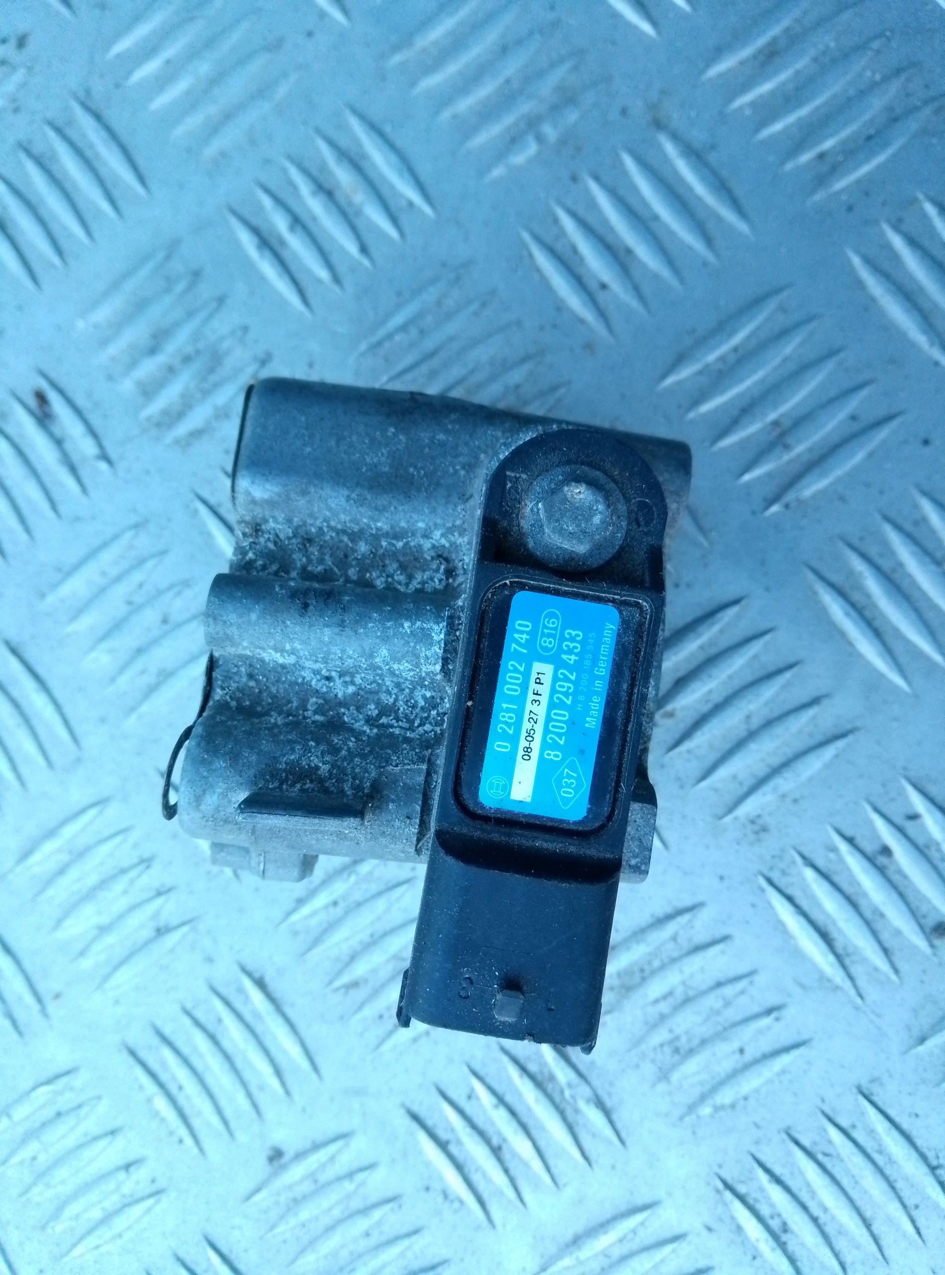LAGUNA III 2.0DCI CZUJNIK CIŚNIENIA DOŁADOWANIA MAP SENSOR 0281002740