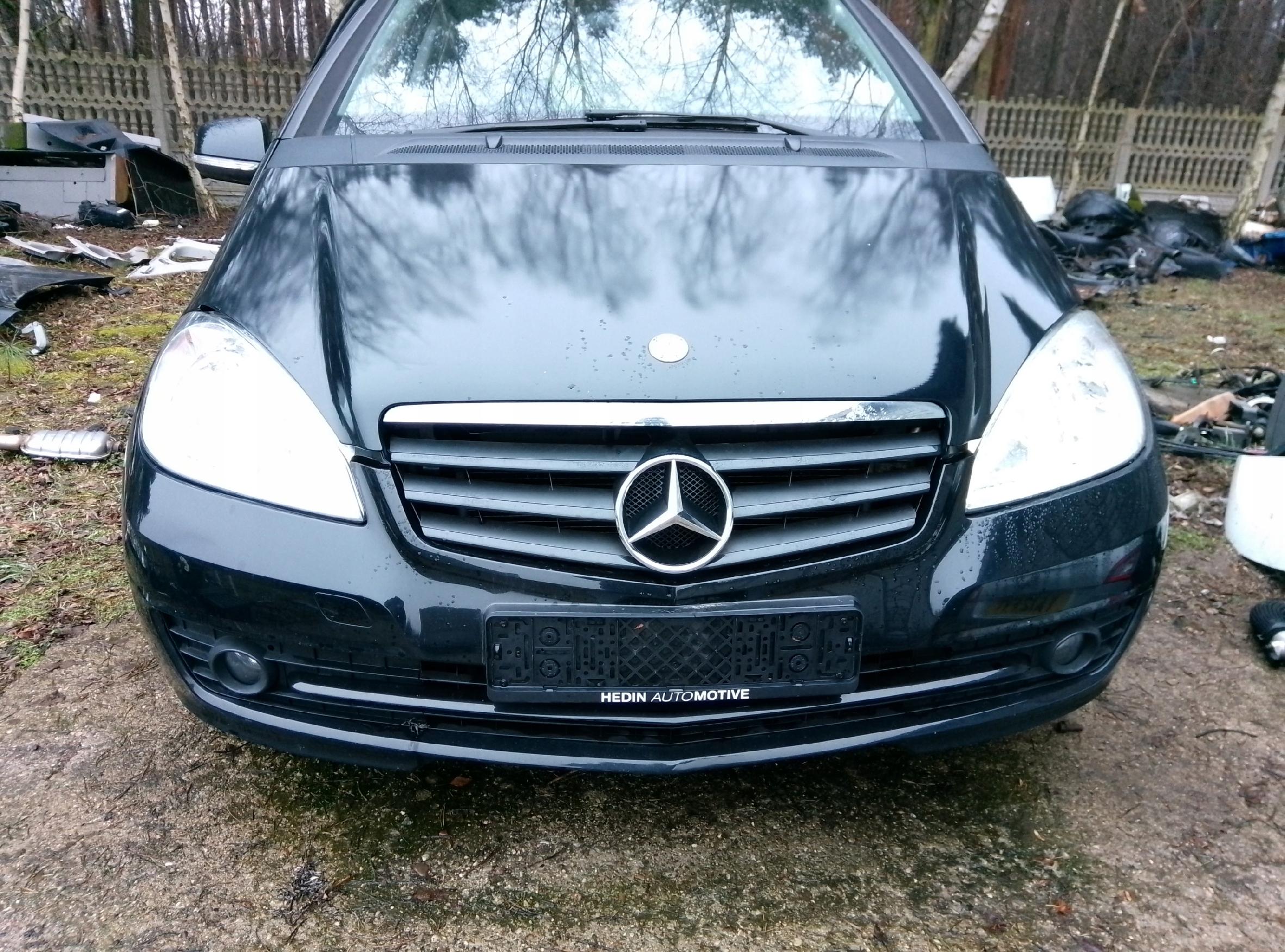 Mercedes W169 Lift Zderzak przedni przód kompletny grill – czarny