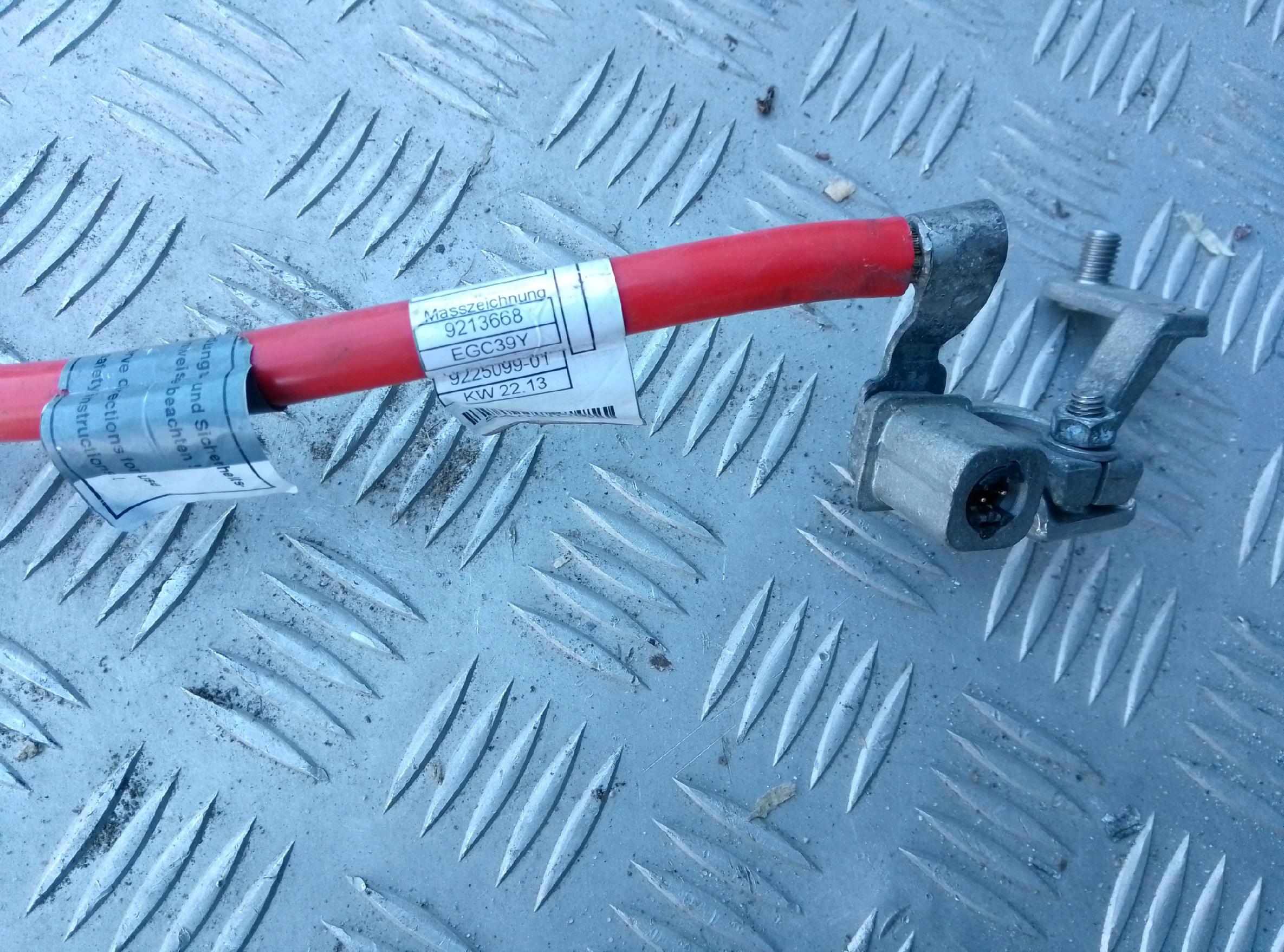 BMW X3 F25 KLEMA PLUSOWA AKUMULATORA 6112 9225099 - obrazek 6