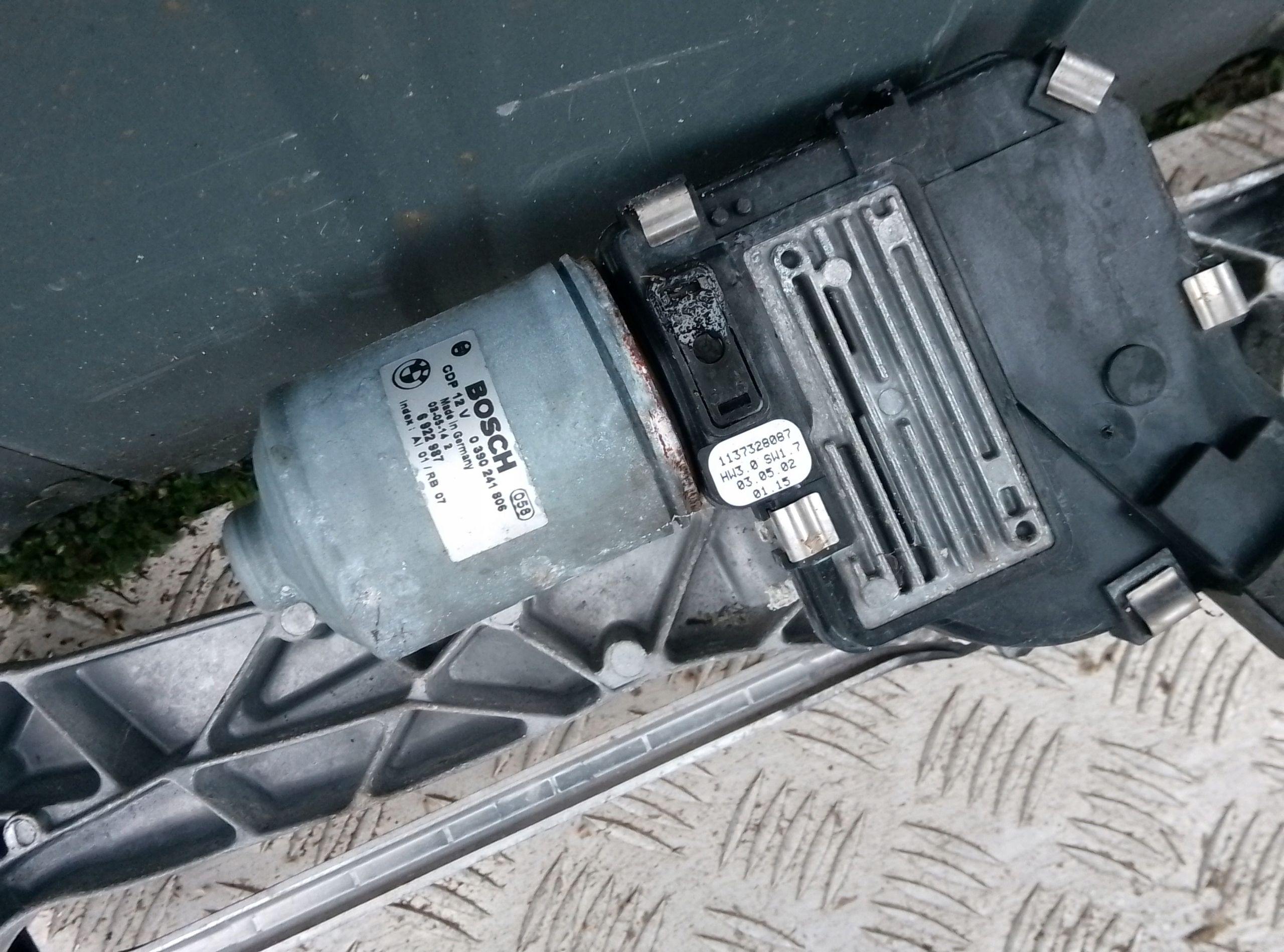 MECHANIZAM WYCIERACZEK EUROPA ORYGINAŁ BMW E65 4.4 V8 745i 4.4 V8 01-05 - obrazek 5