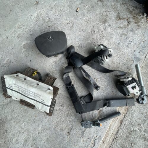 PODUSZKI POWIETRZNE AIRBAG KIEROWCY PASY KOMPLET RENAULT LAGUNA III 3