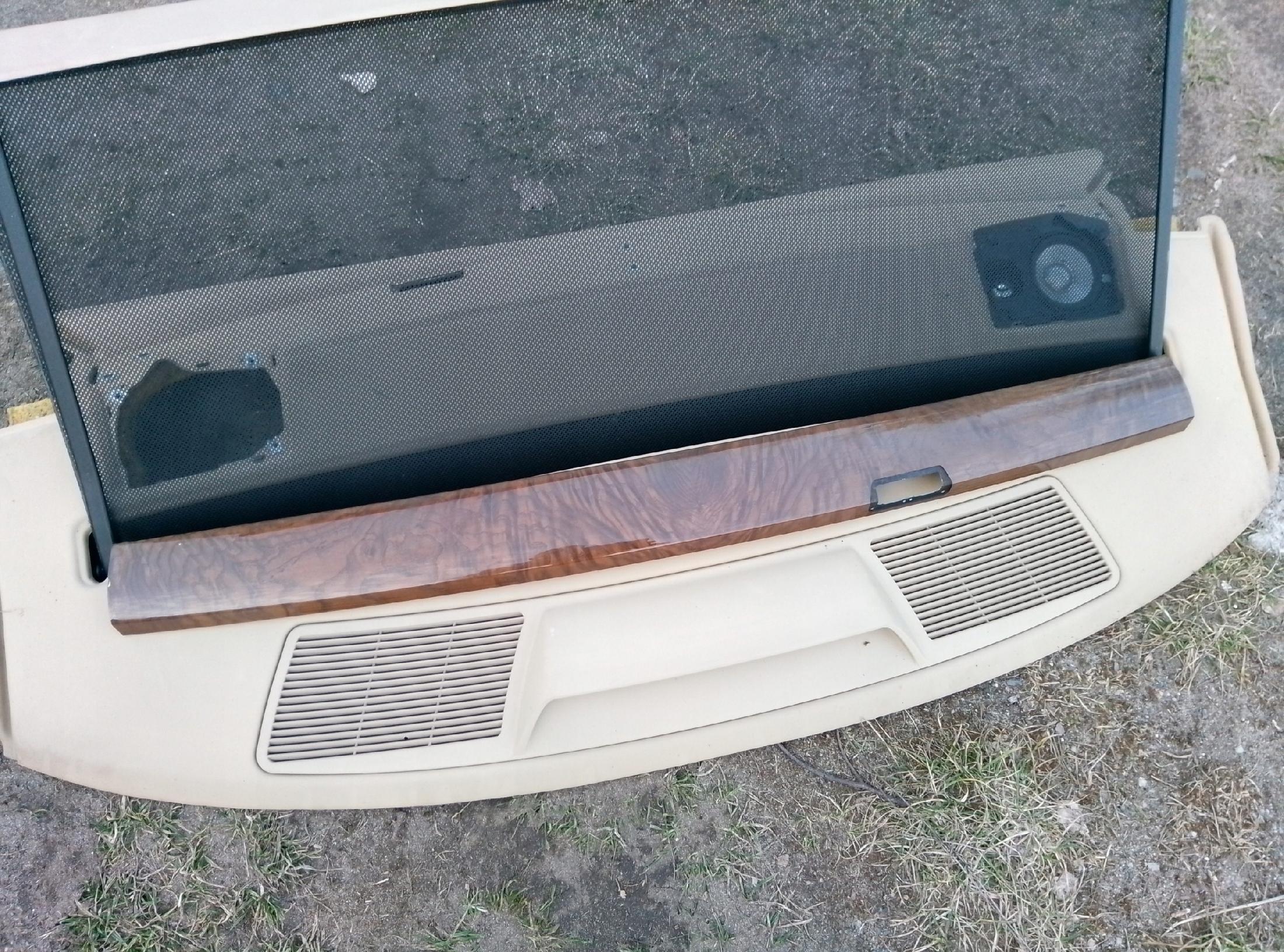 Tylna tył półka roleta BMW E65 E66 - obrazek 3