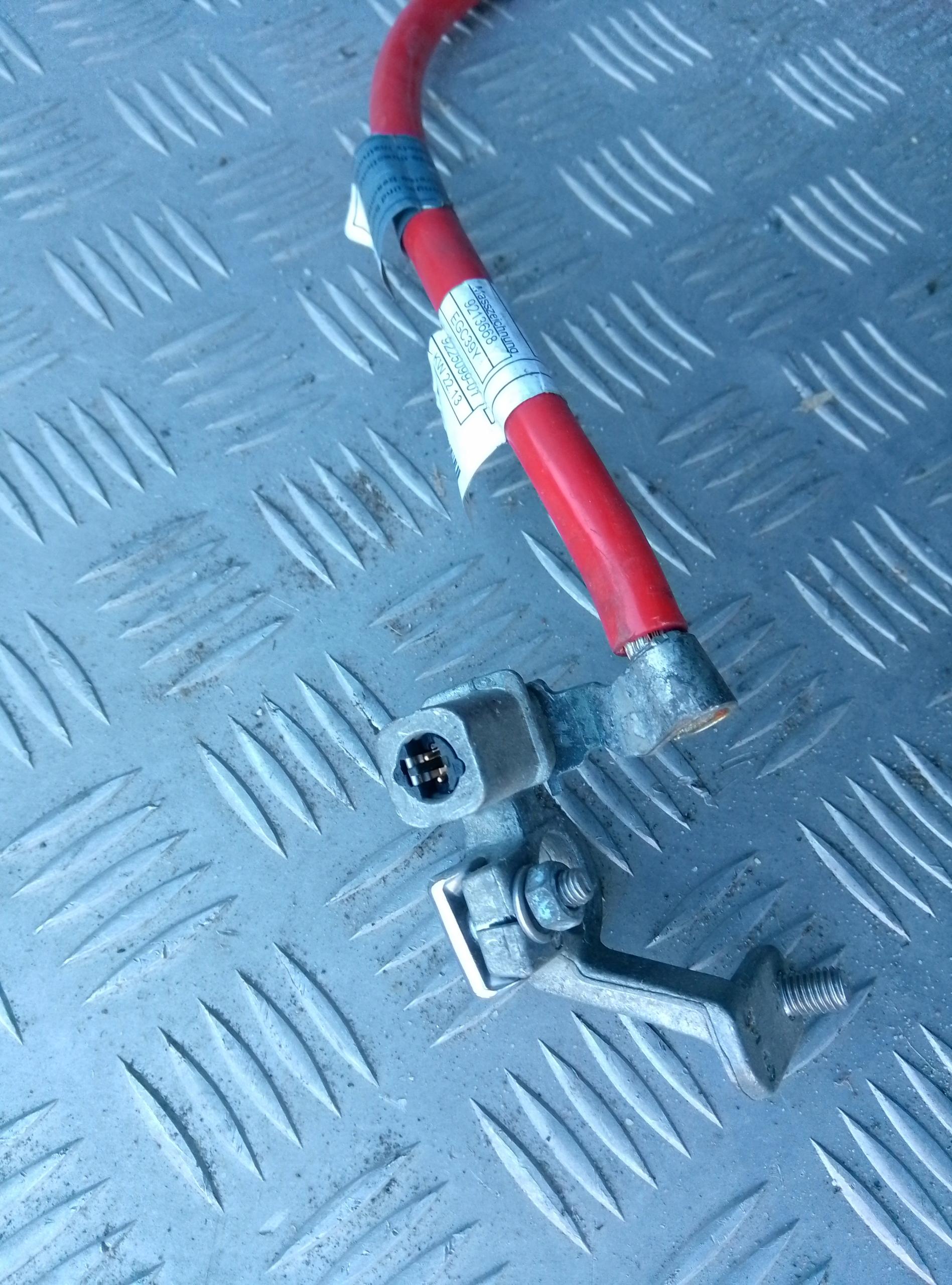 BMW X3 F25 KLEMA PLUSOWA AKUMULATORA 6112 9225099 - obrazek 3