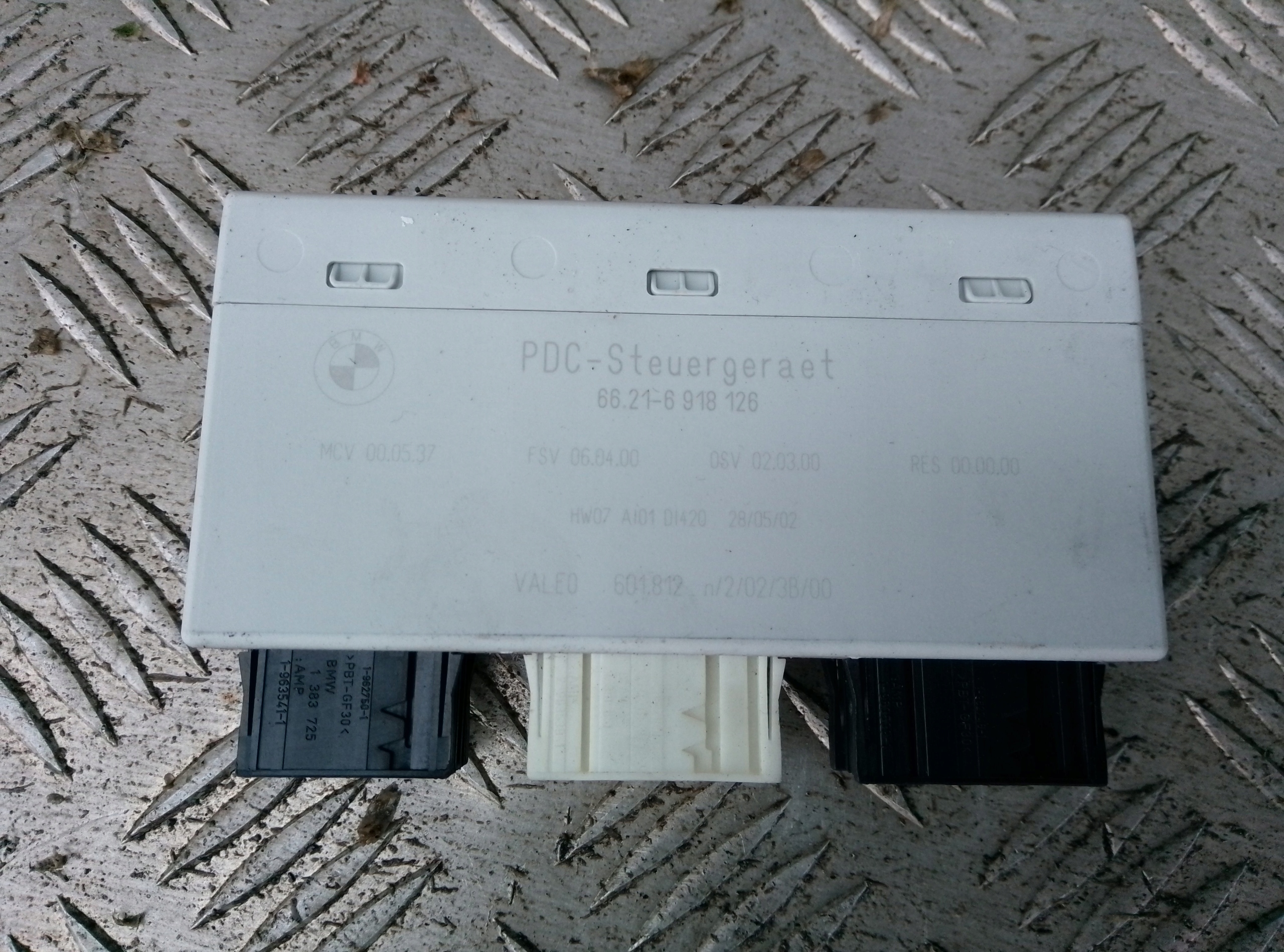 Sterownik aktywny PDC moduł parktronik 6621 6 918 126 BMW 7 450 Li E65 E66 - obrazek 2