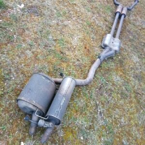 BMW E65 E66 735i 745i Rury wydechowe układ wydechowy tłumik tłumiki