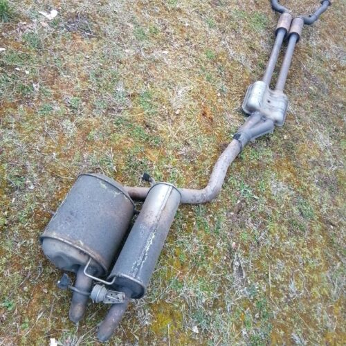BMW E65 E66 735i 745i Rury wydechowe układ wydechowy tłumik tłumiki