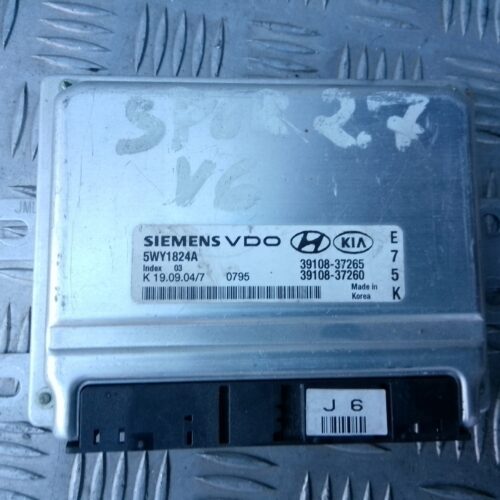 KOMPUTER STEROWNIK SILNIKA ECU KIA SPORTAGE II 2.7 V6 39108-37265 52Y1824A
