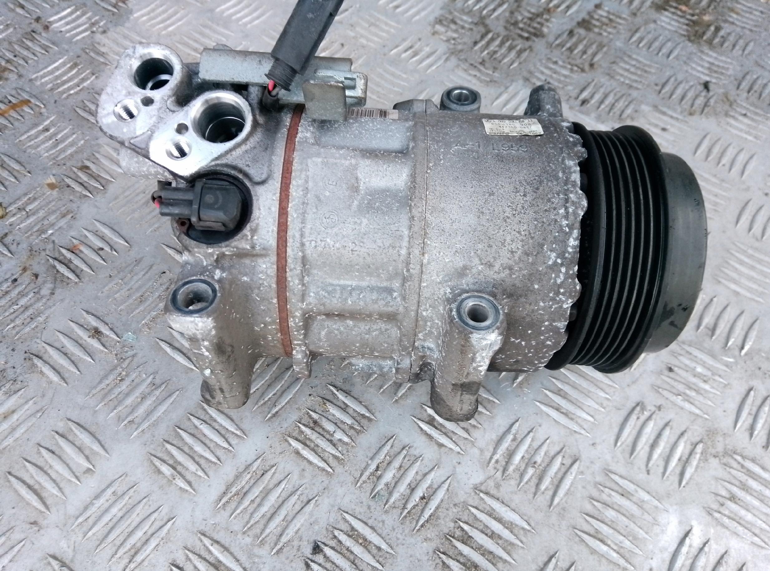 MERCEDES A W169 LIFT 08- 1.5 SPRĘŻARKA KLIMATYZACJI A0022306811 - obrazek 6