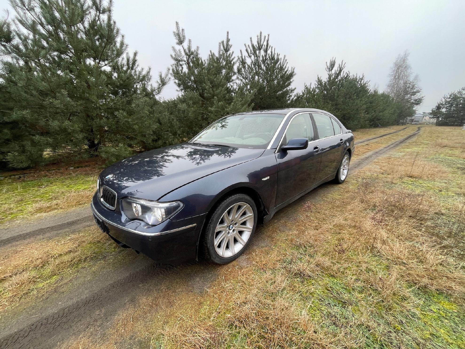 Maska Pokrywa silnika BMW e65 7 2002-2005r TOLEDOBLAU IDEALNA