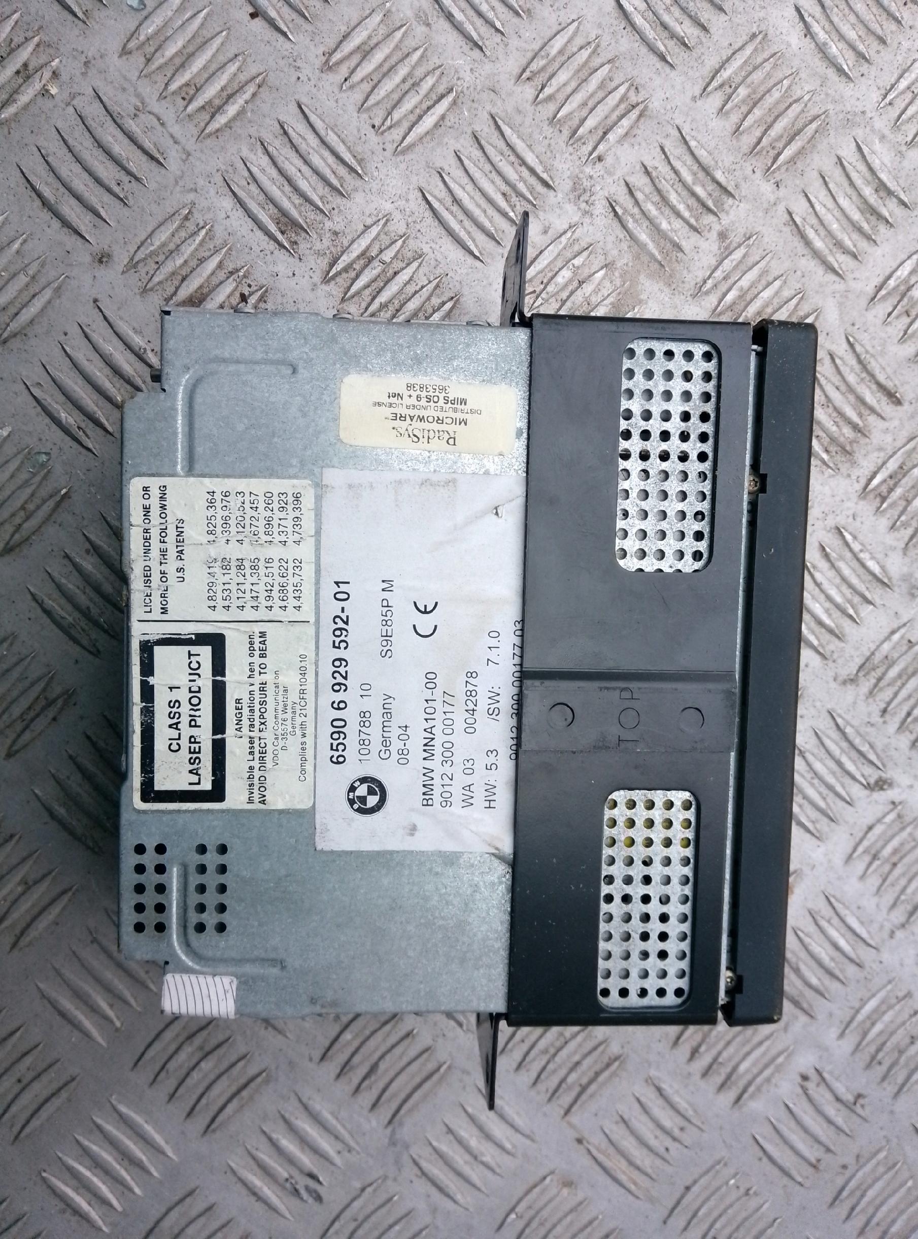 BMW 7 E65 E66 6929592 CZYTNIK NAWIGACJI NAVI CD - obrazek 2