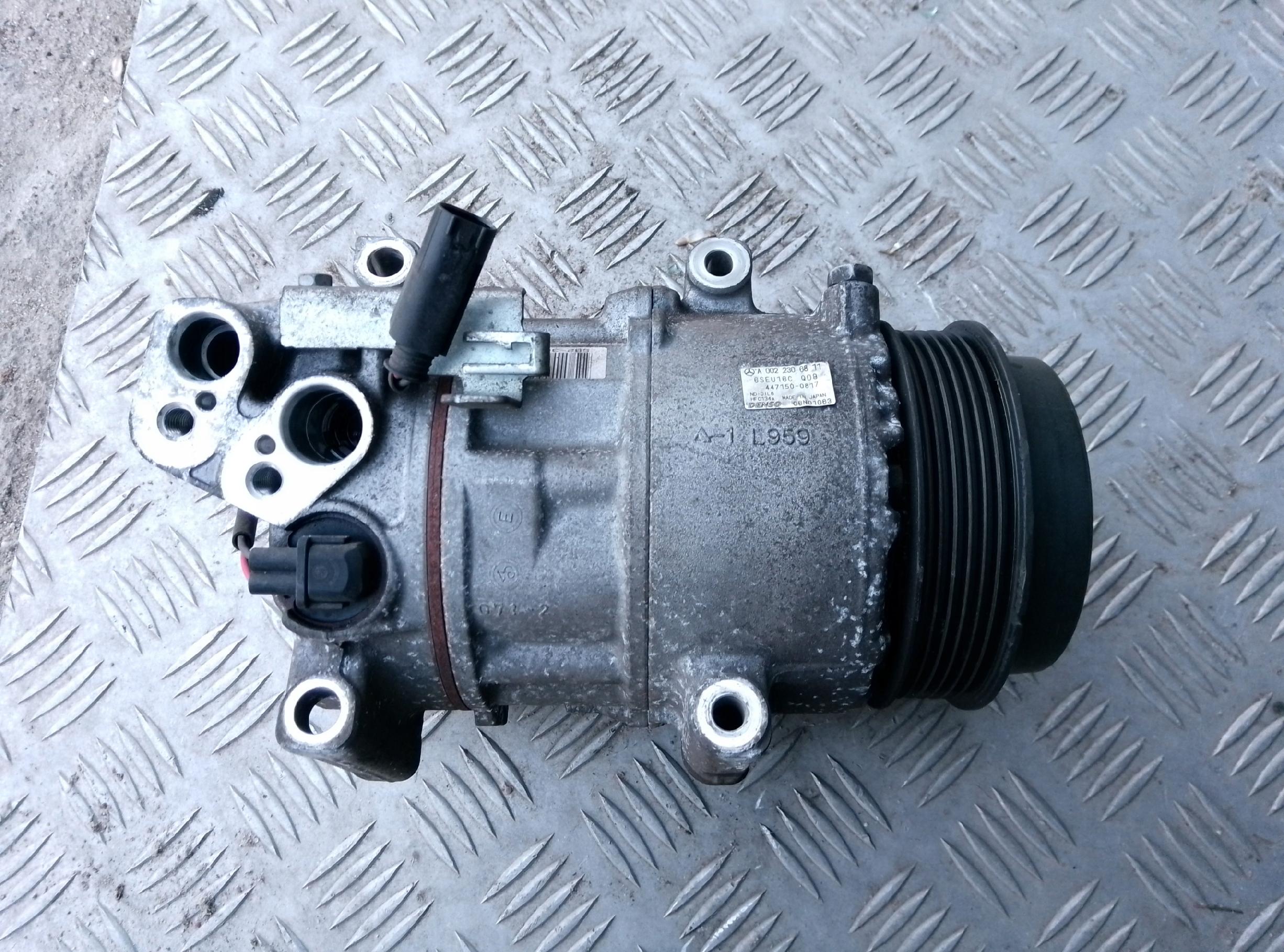 MERCEDES A W169 LIFT 08- 1.5 SPRĘŻARKA KLIMATYZACJI A0022306811