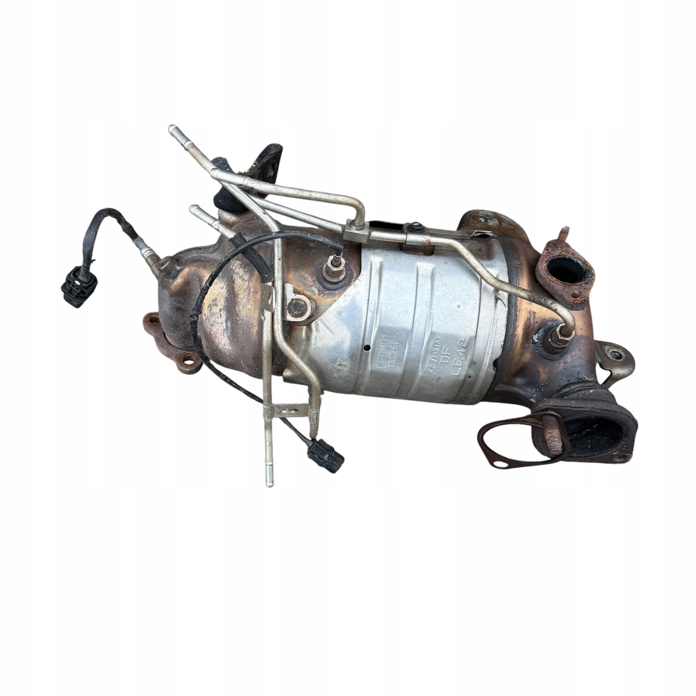 Filtr cząstek stałych Katalizator / FAP / DPF Hyundai Santa Fe III 2014 2.2