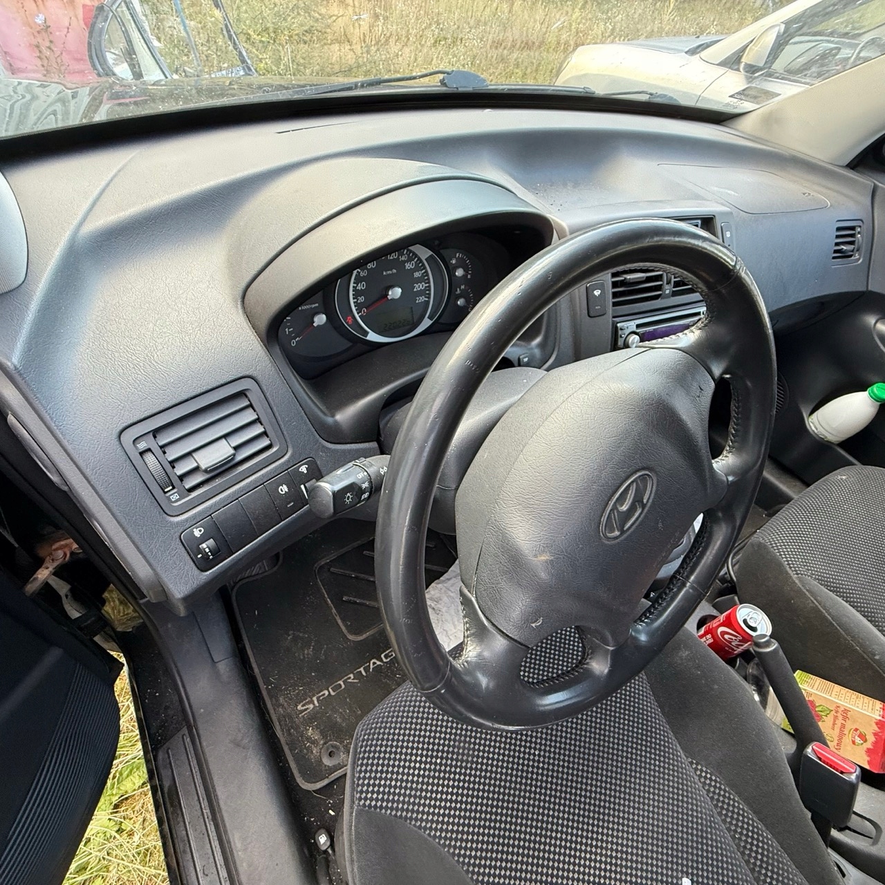 Konsola Kokpit Poduszki AirBag Komplet HYUNDAI TUCSON 2004-2010r EU