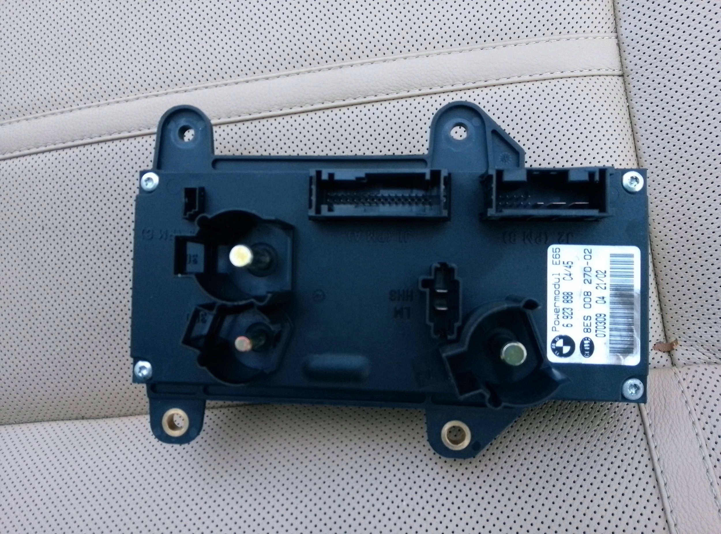 BMW 7 E65 E66 2002 Komputer / Sterownik ECU silnika 6923898 - obrazek 3