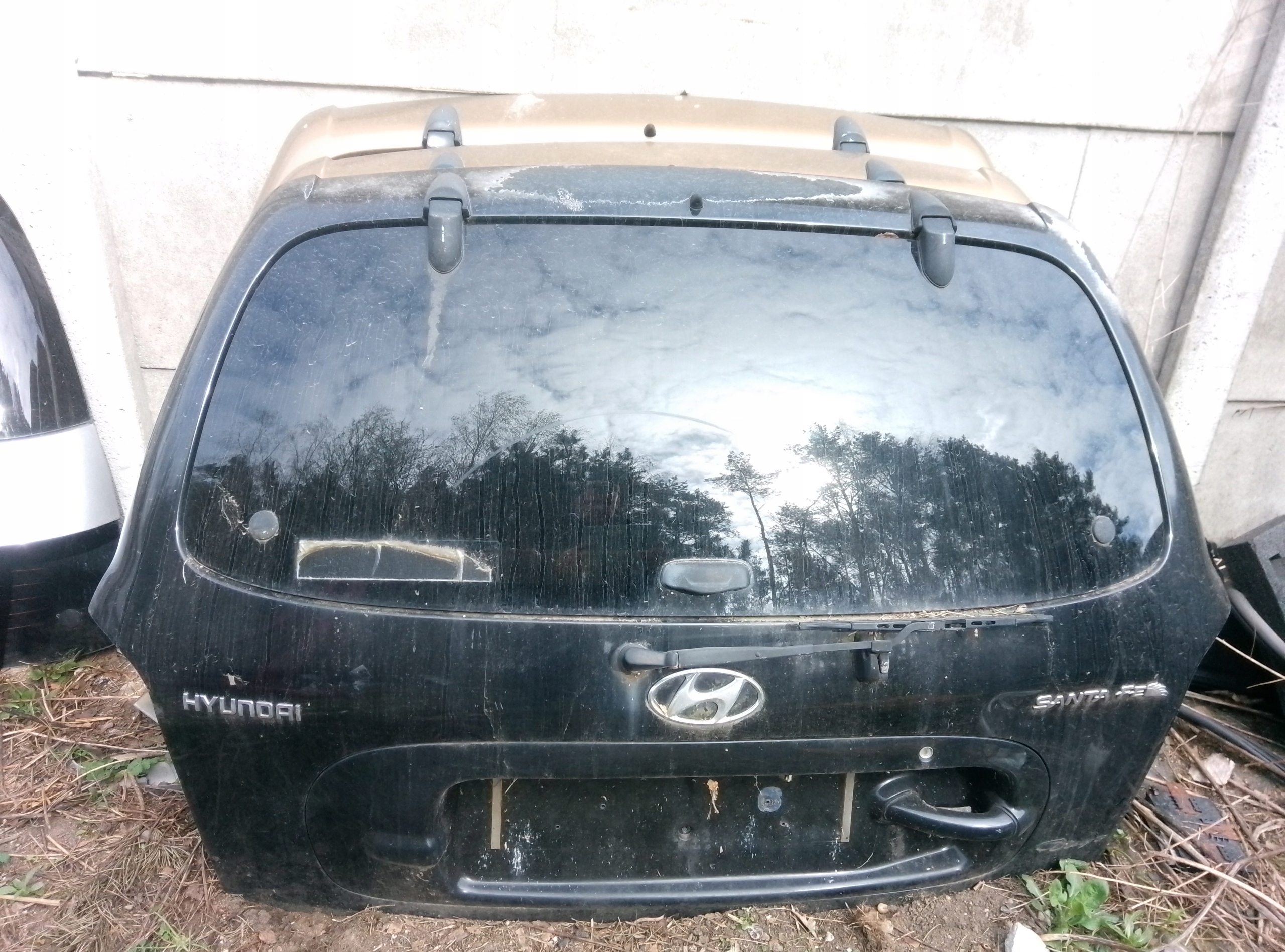 KLAPA TYŁ TYLNA KOMPLETNA KLAMKA SZYBA HYUNDAI SANTA FE 2000-2006R