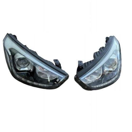 Lampy przednie komplet – reflektory LED Hyundai ix35 Lift (wersja UK)