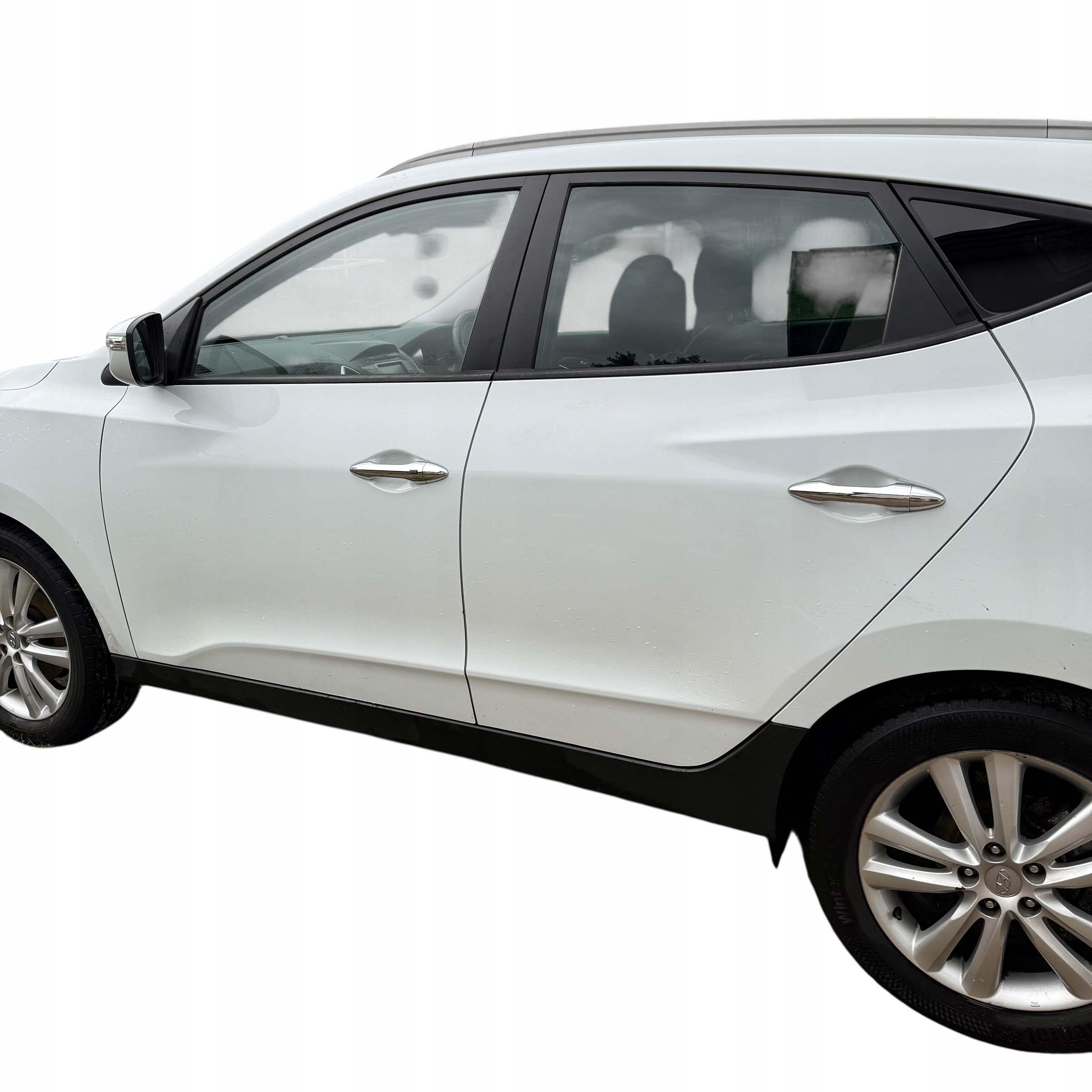 Drzwi bez listew Lewe tył tylne Kompletne Hyundai IX35 2010-2016 Kolor WD
