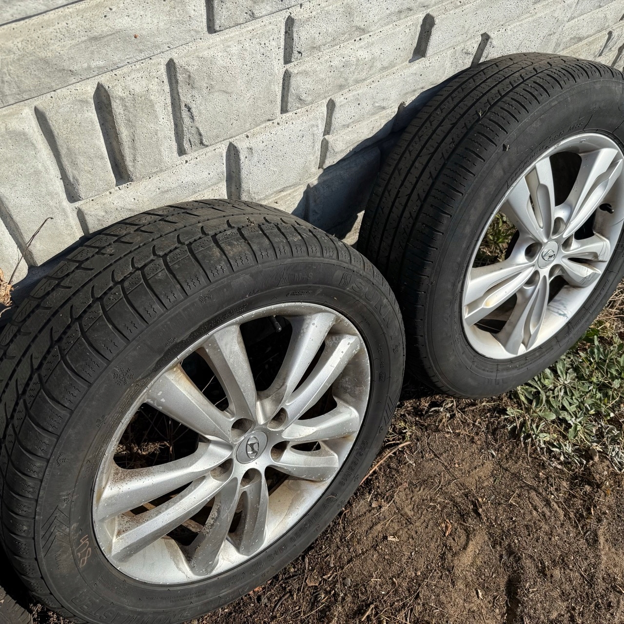 Felgi Koła Opony M+S 4szt Hyundai IX35 Tucson III 5x114,3 225/60R17 - obrazek 11