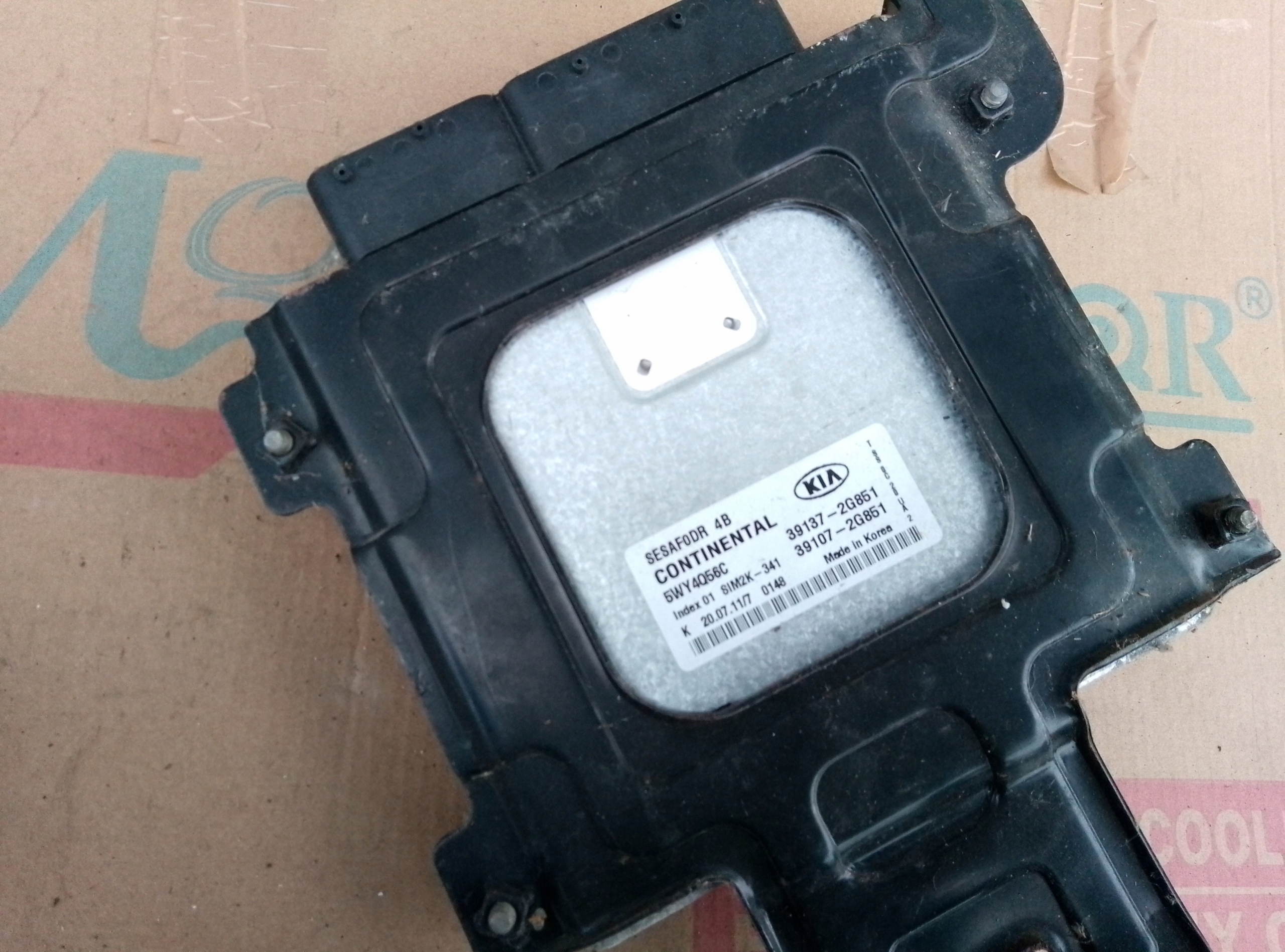 KOMPUTER SILNIKA 39137-2G851 39107-2G851 KIA SPORTAGE 3 10-15R g4kd 2.0 16v