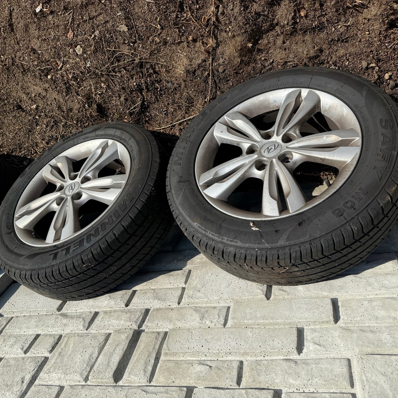 Felgi Koła Opony M+S 4szt Hyundai IX35 Tucson III 5x114,3 225/60R17 - obrazek 6
