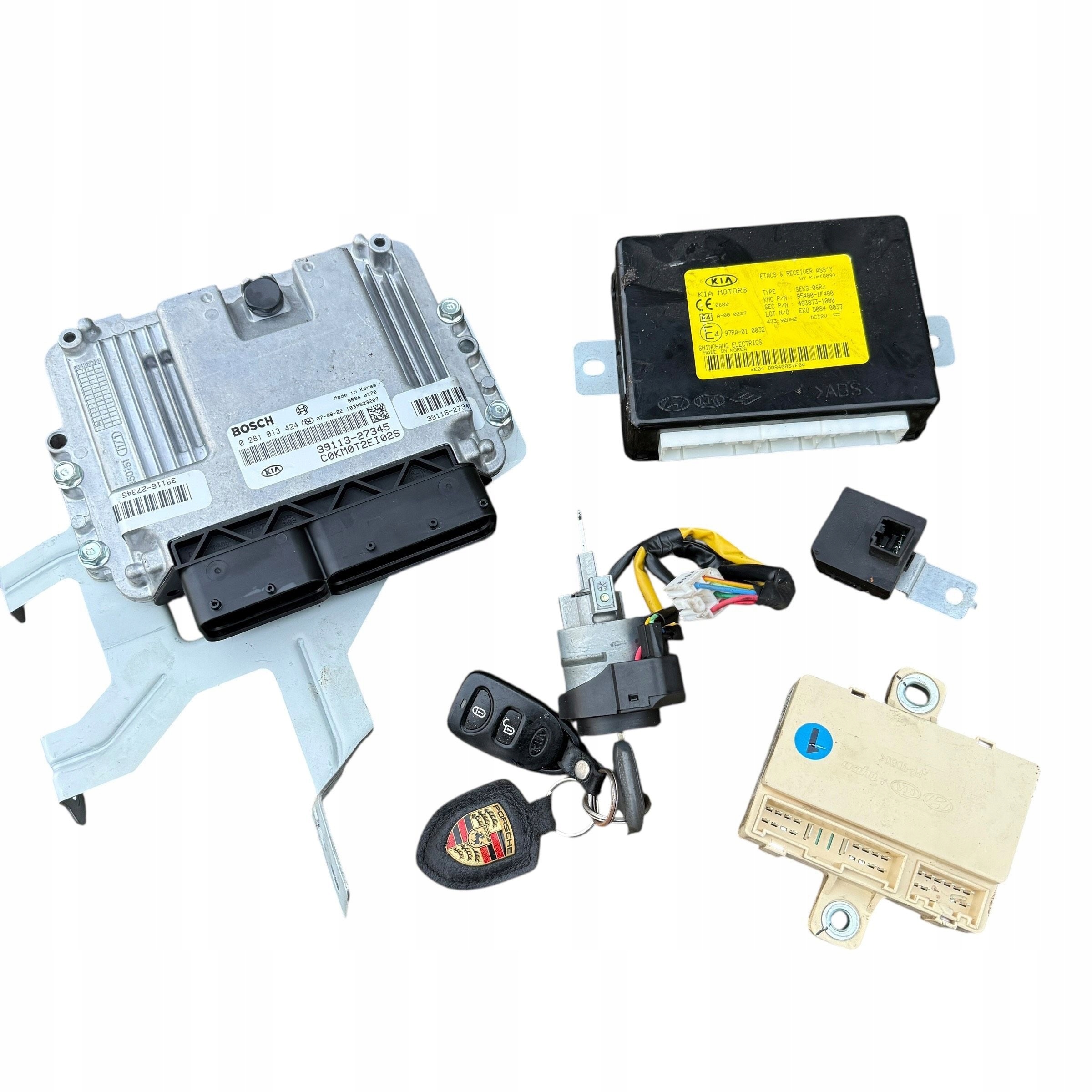 Sterownik Zestaw startowy Moduł ECU KIA Sportage 2009r 2.0 CRDI 0281013424