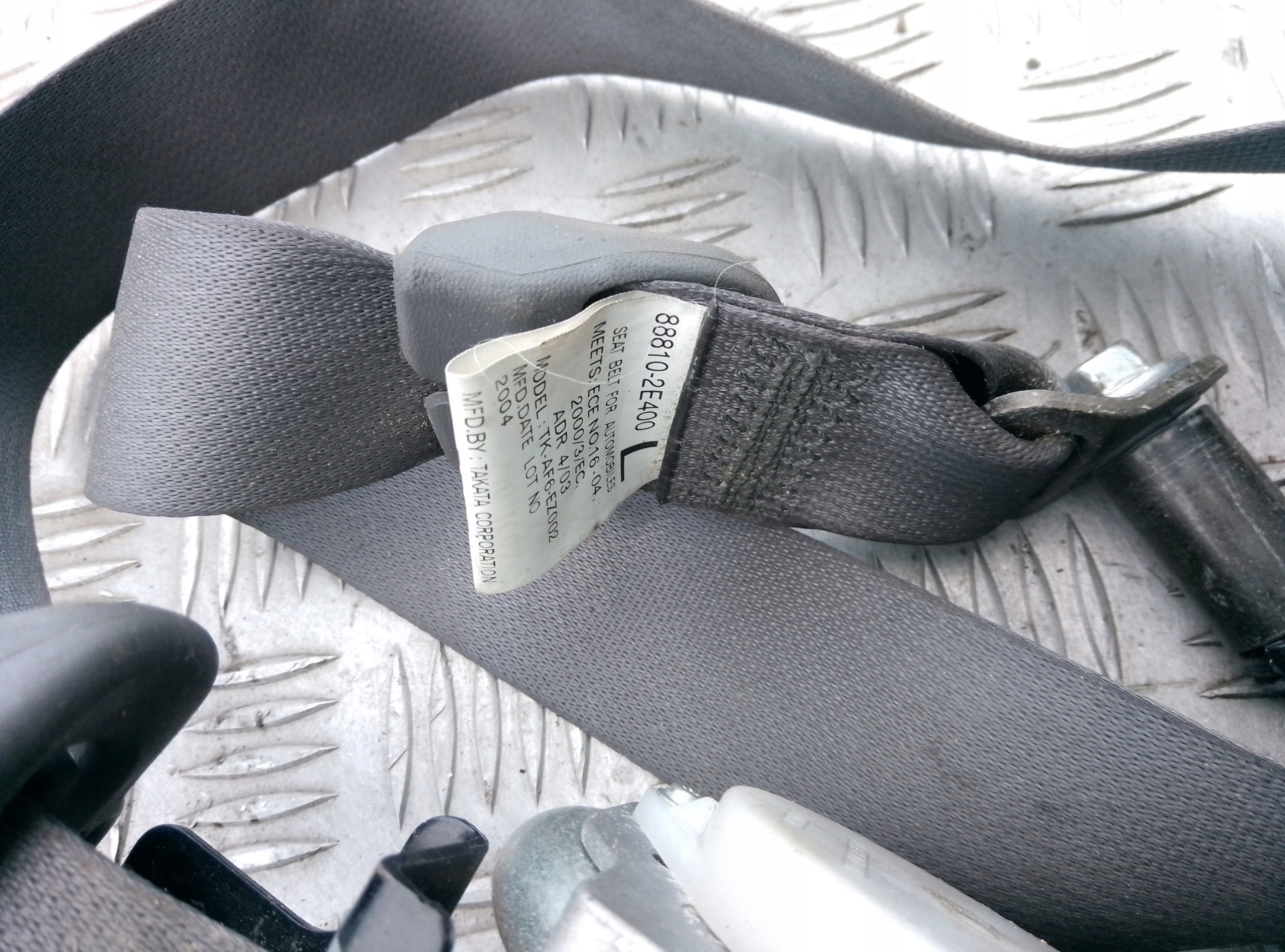 PAS BEZPIECZEŃSTWA LEWY PRZEDNI PRZÓD HYUNDAI TUCSON I 04- 88810-2E300 - obrazek 2