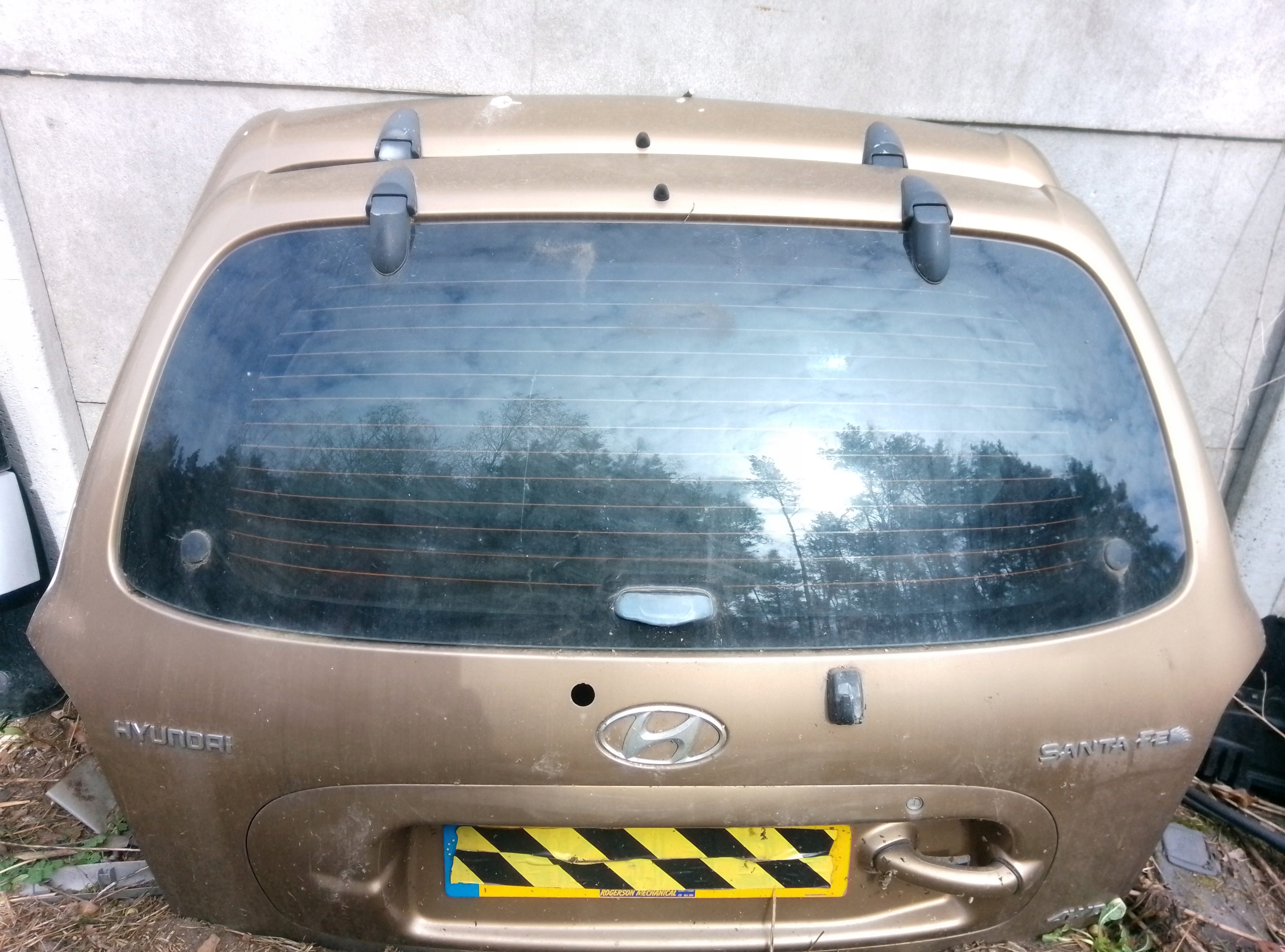 KLAPA TYŁ TYLNA KOMPLETNA KLAMKA SZYBA HYUNDAI SANTA FE 2000-2006R