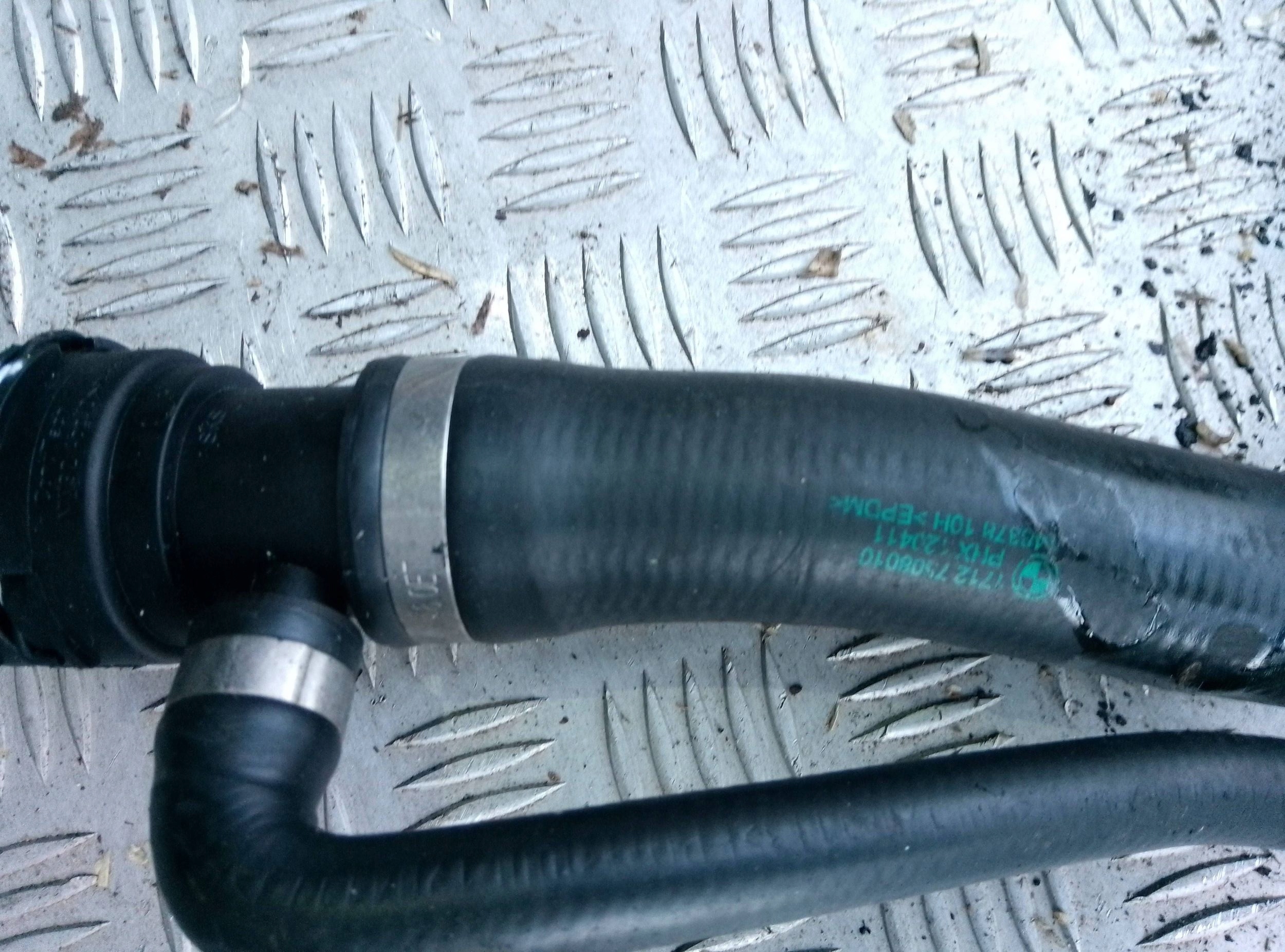 BMW 7 E65 E66 2002 Przewód / Wąż chłodnicy 7508010 komplet - obrazek 3