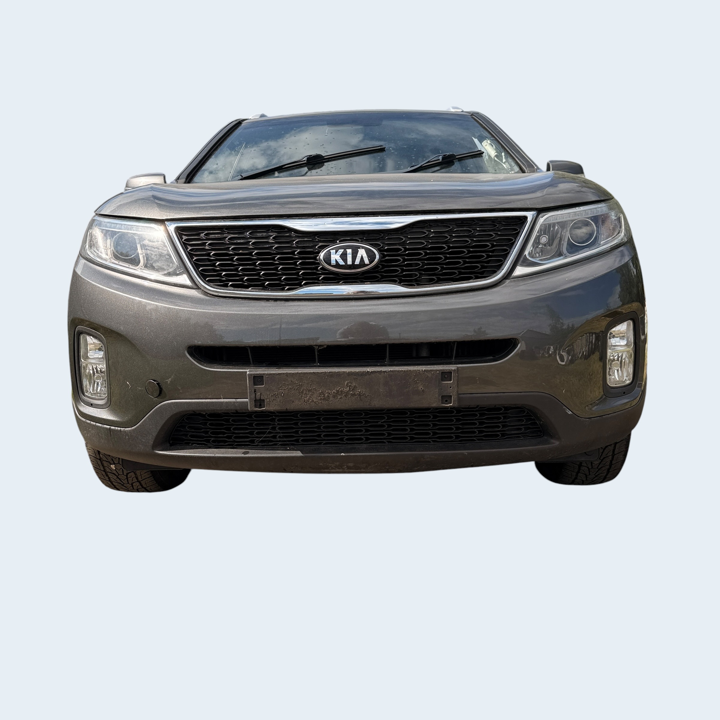Zderzak przód Przedni kompletny Kia Sorento 2 Lift 2014r Kolor K3G - obrazek 2