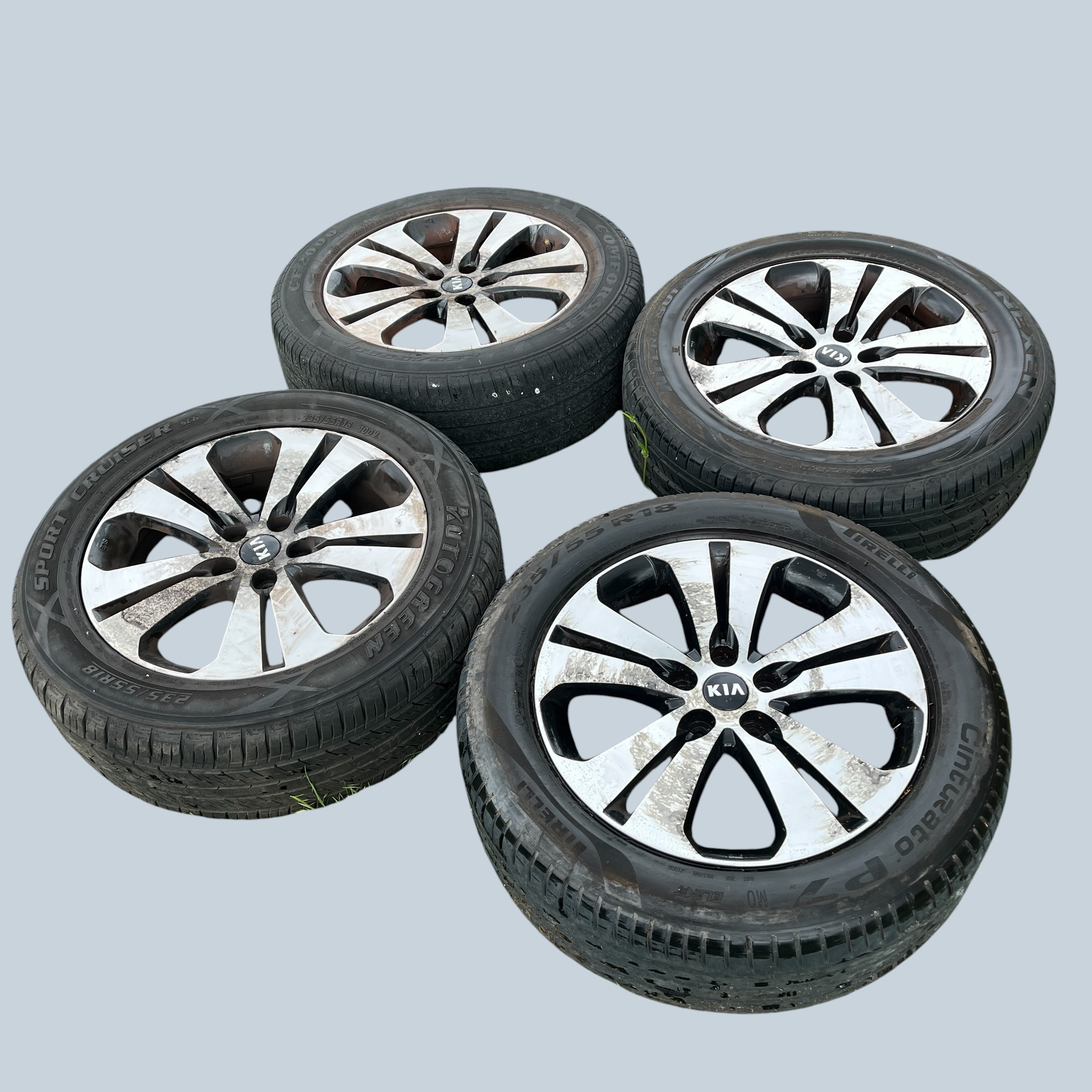 Koła Felgi aluminiowe komplet 235:55 R18 52910-3U350 Kia Sportage 3 - obrazek 2