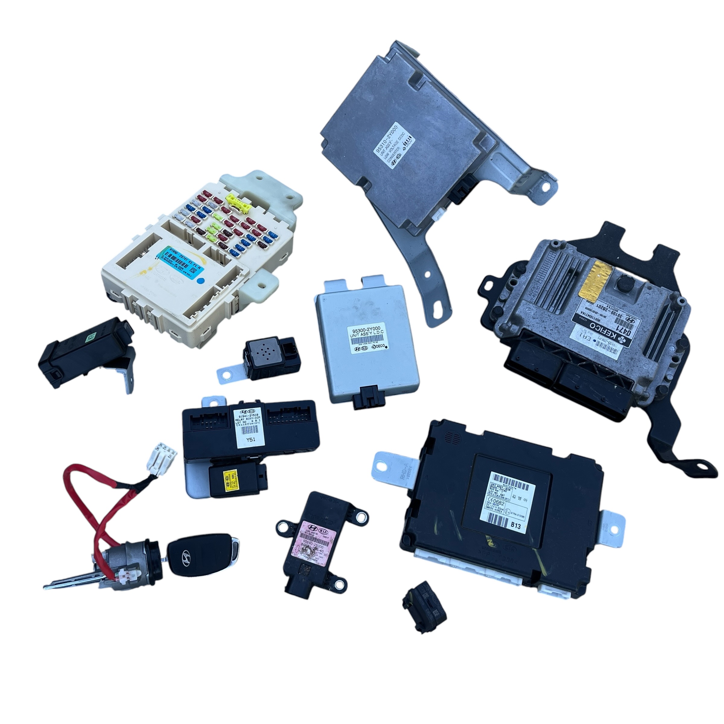 Zestaw startowy ECU sterownik silnika Hyundai ix35 1.6 GDI