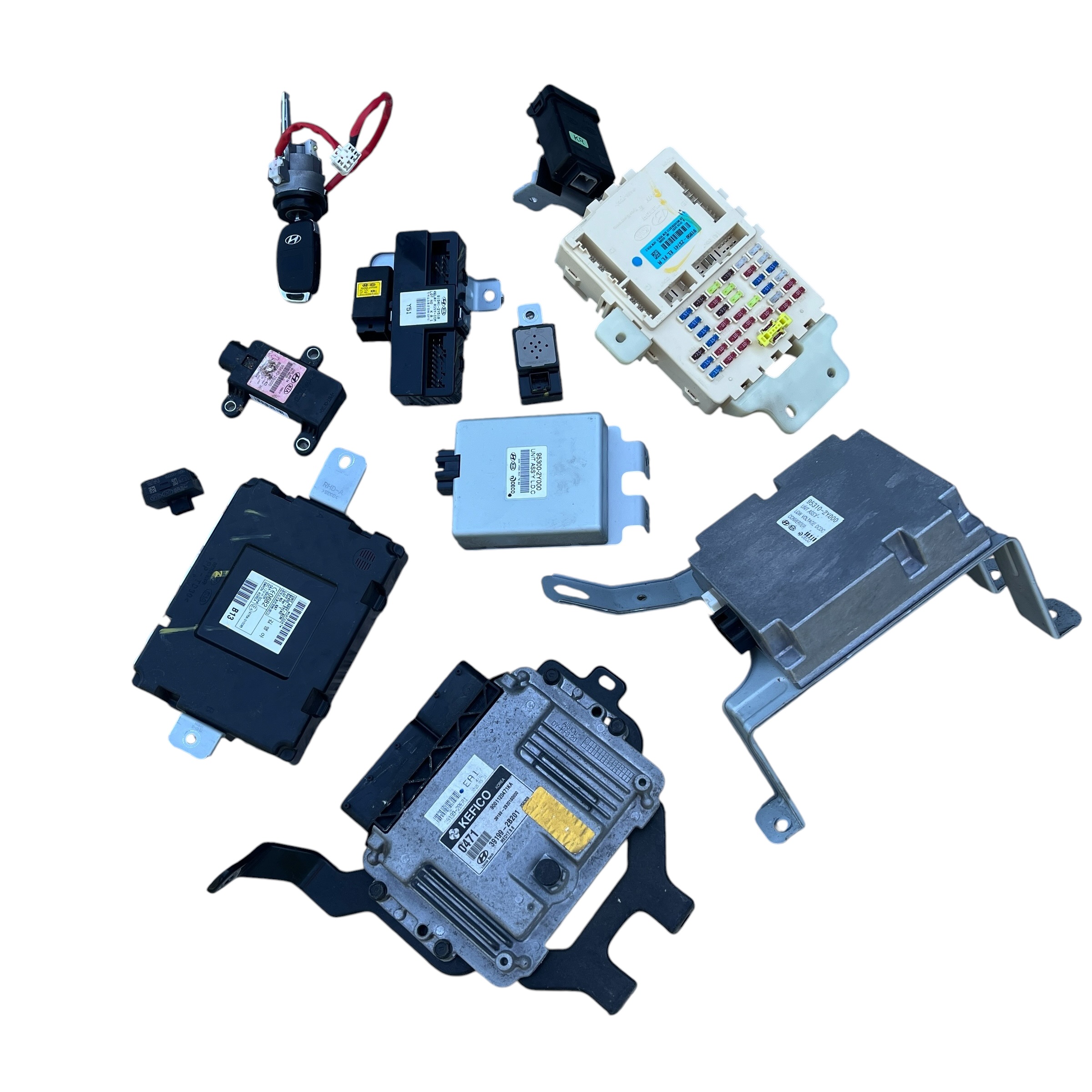 Zestaw startowy ECU sterownik silnika Hyundai ix35 1.6 GDI - obrazek 3