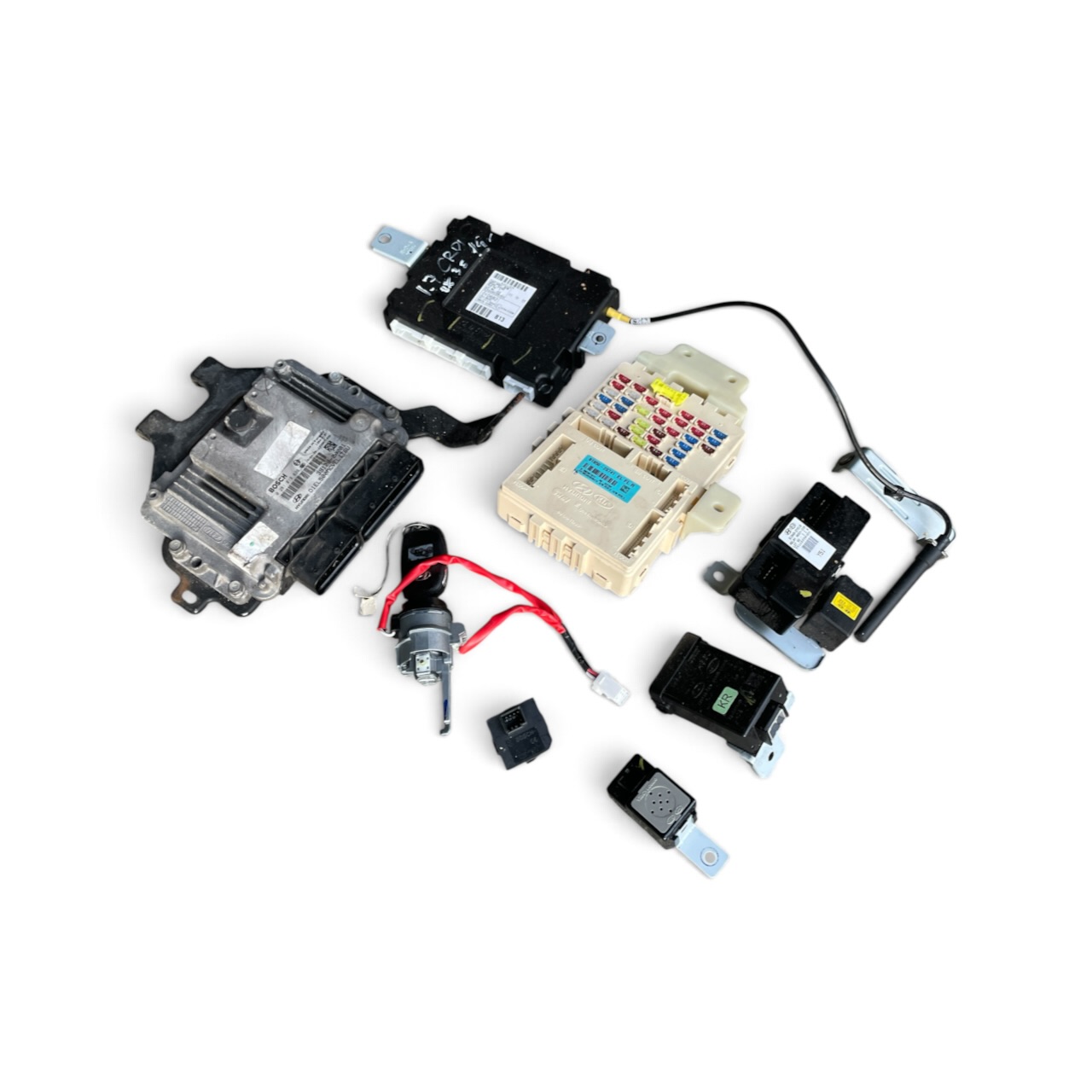 Zestaw startowy ECU silnika Hyundai ix35 1.7 CRDI 2014r - obrazek 2
