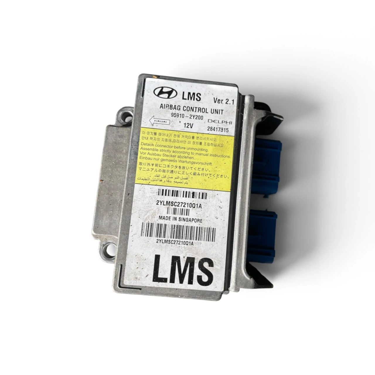 Poduszki AirBag Komplet sensor kierowca pasy Hyundai ix35 - obrazek 5