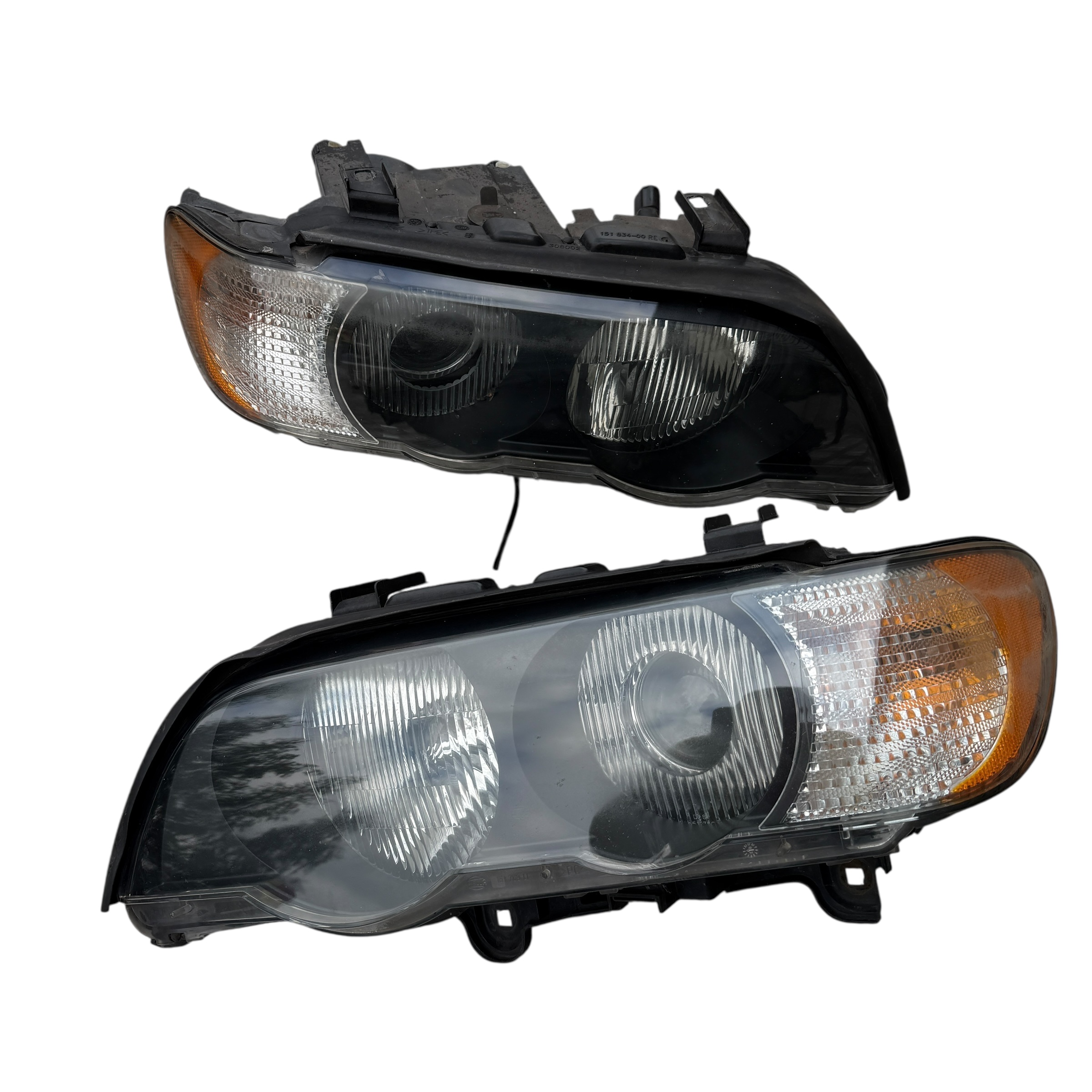 Lampy reflektory xenon europa komplet lampa przód BMW X5 E53 - obrazek 21