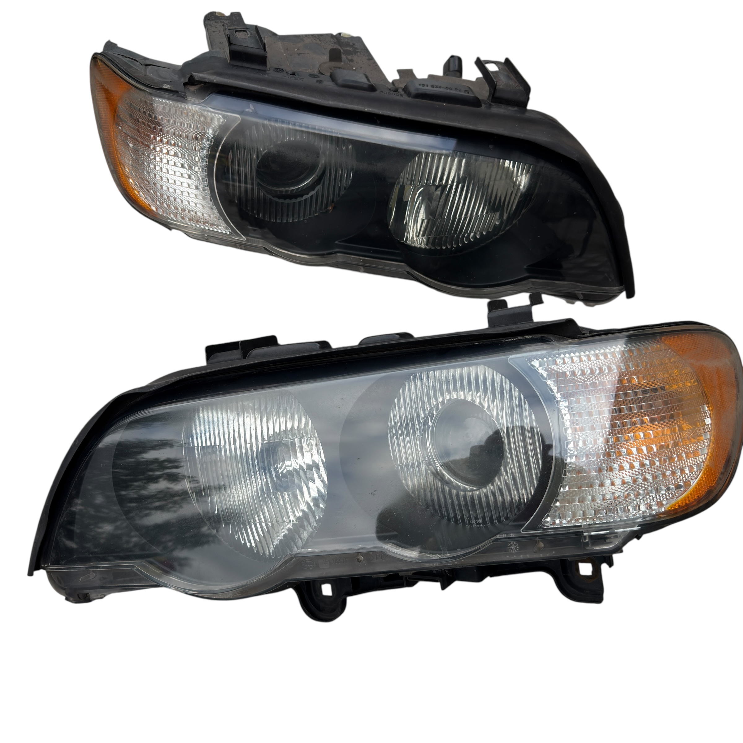 Lampy reflektory xenon europa komplet lampa przód BMW X5 E53 - obrazek 22