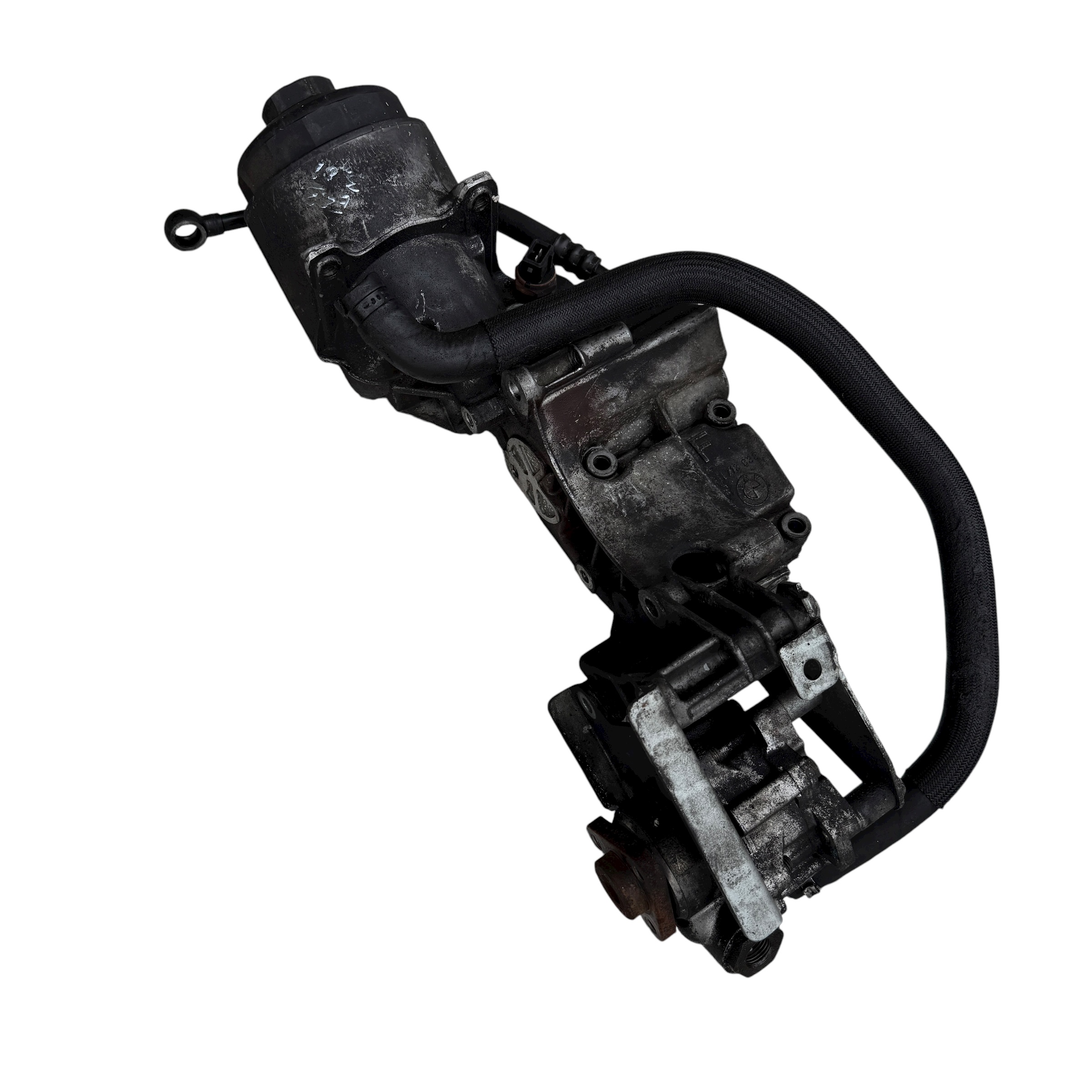 Obudowa podstawa filtra oleju BMW X5 E53 3.0i - obrazek 2