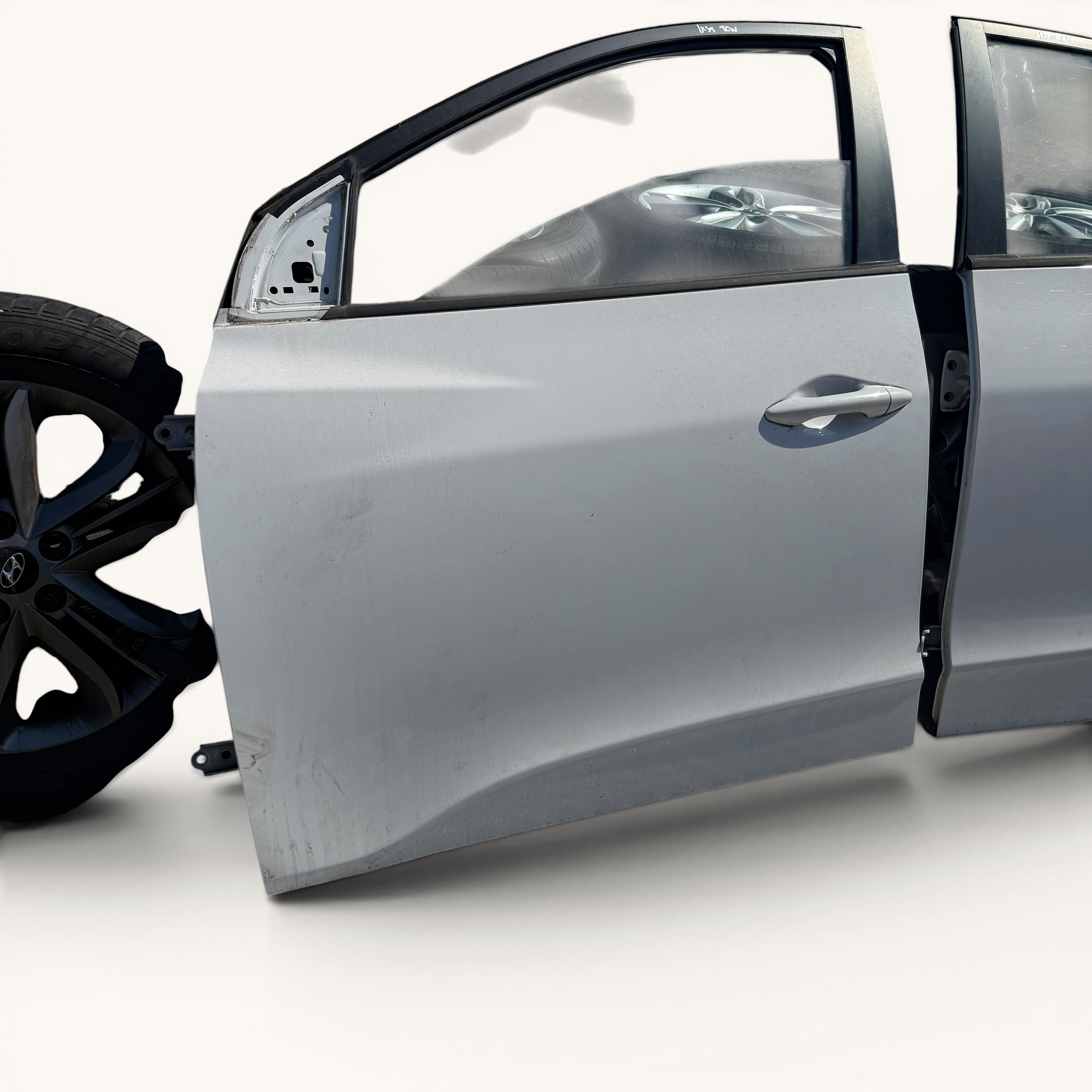 Drzwi Przednie lewe przód Hyundai ix35 Kolor Biały TCW - obrazek 2