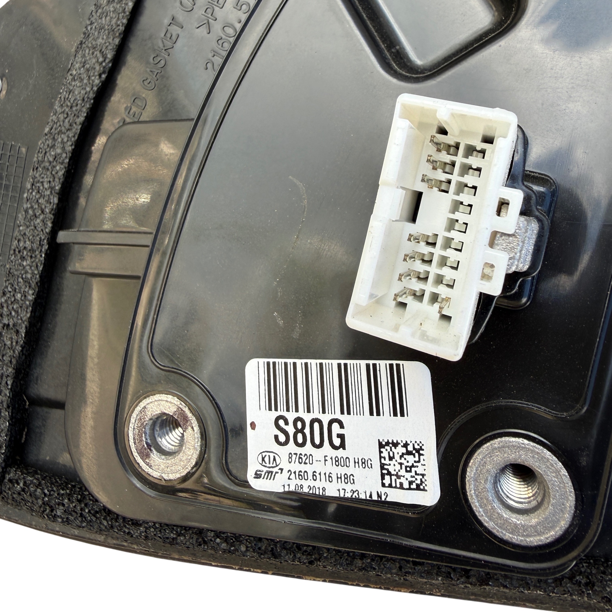Lusterko prawe 87620-F1800 H8G Kia Sportage IV GT-Line UK - obrazek 6