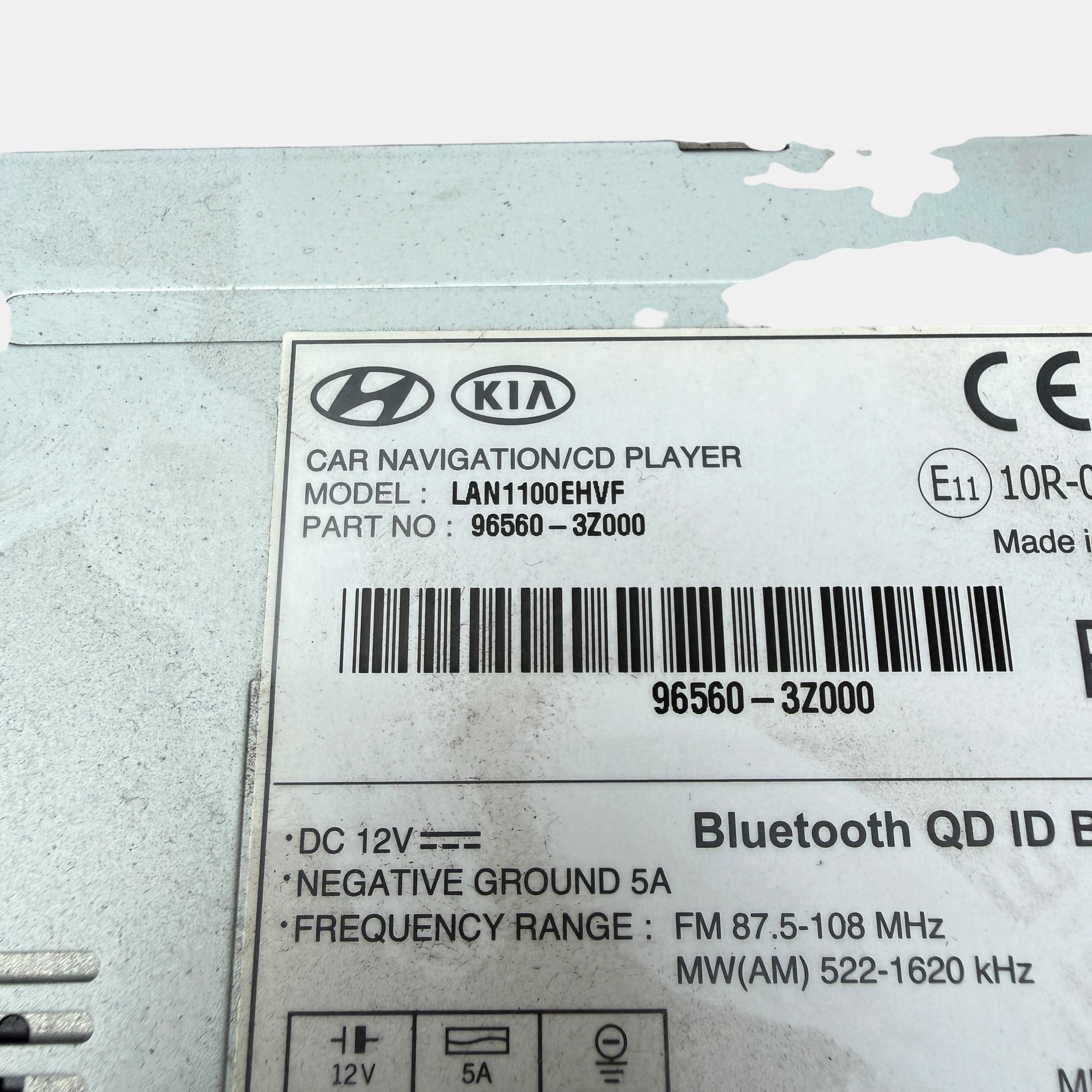 Radio nawigacja GPS 96560-3Z000 Hyundai i40 - obrazek 2